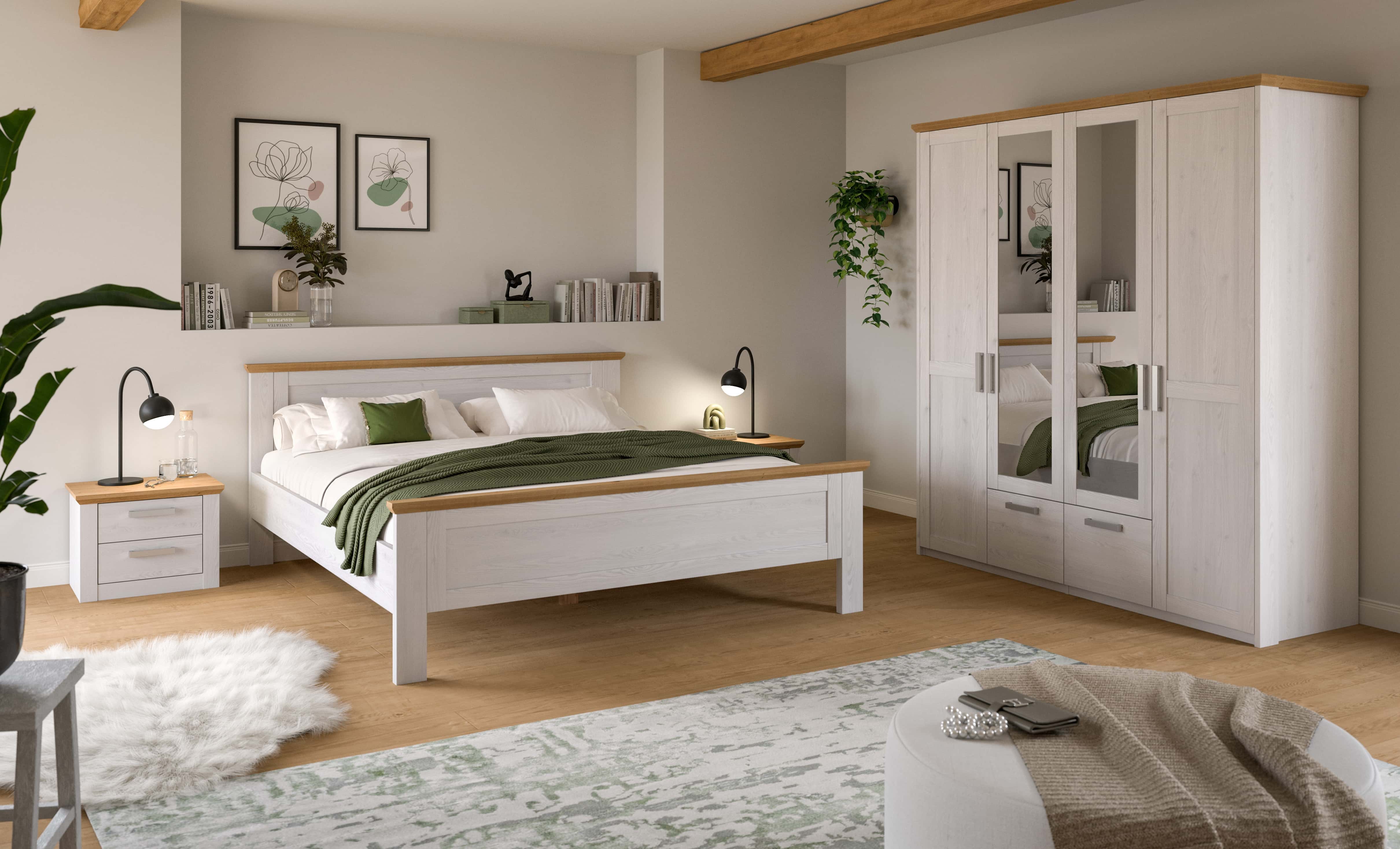 Verona Kleiderschrank 4-türig