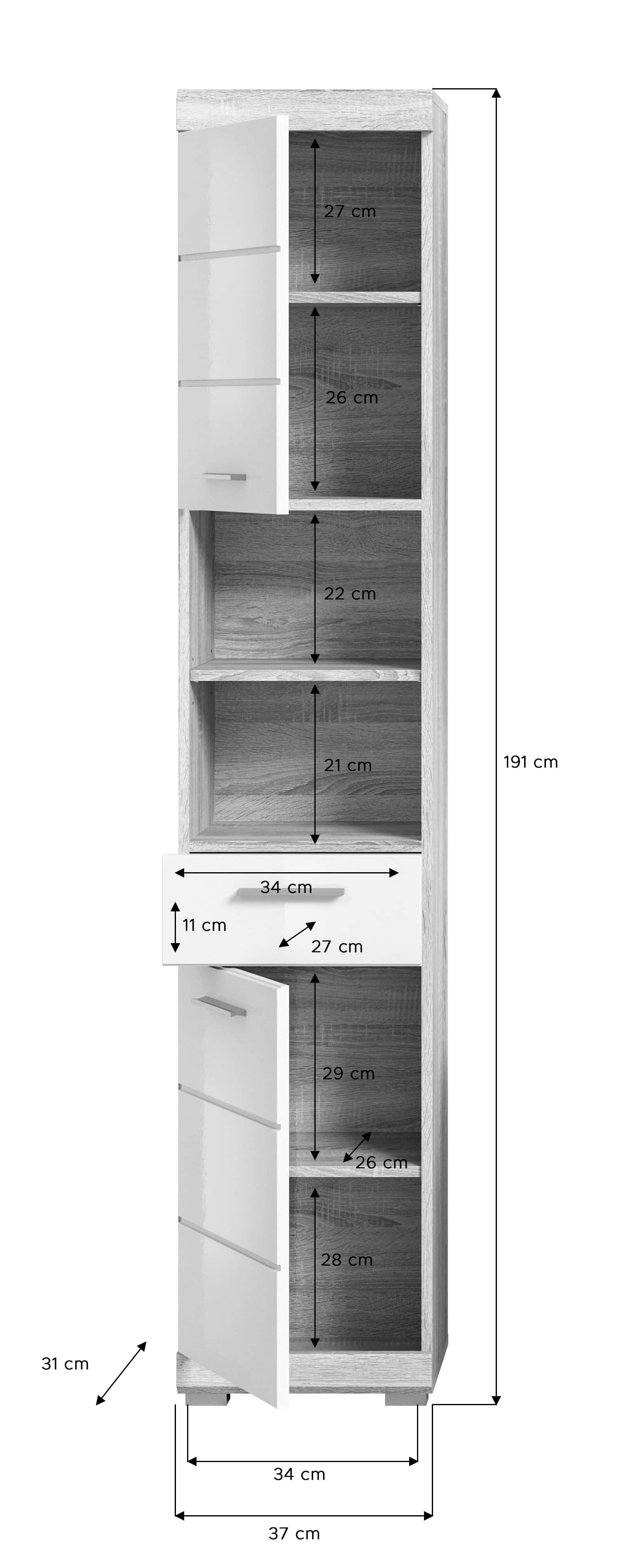 Lambada Hochschrank Lambada Hochschrank