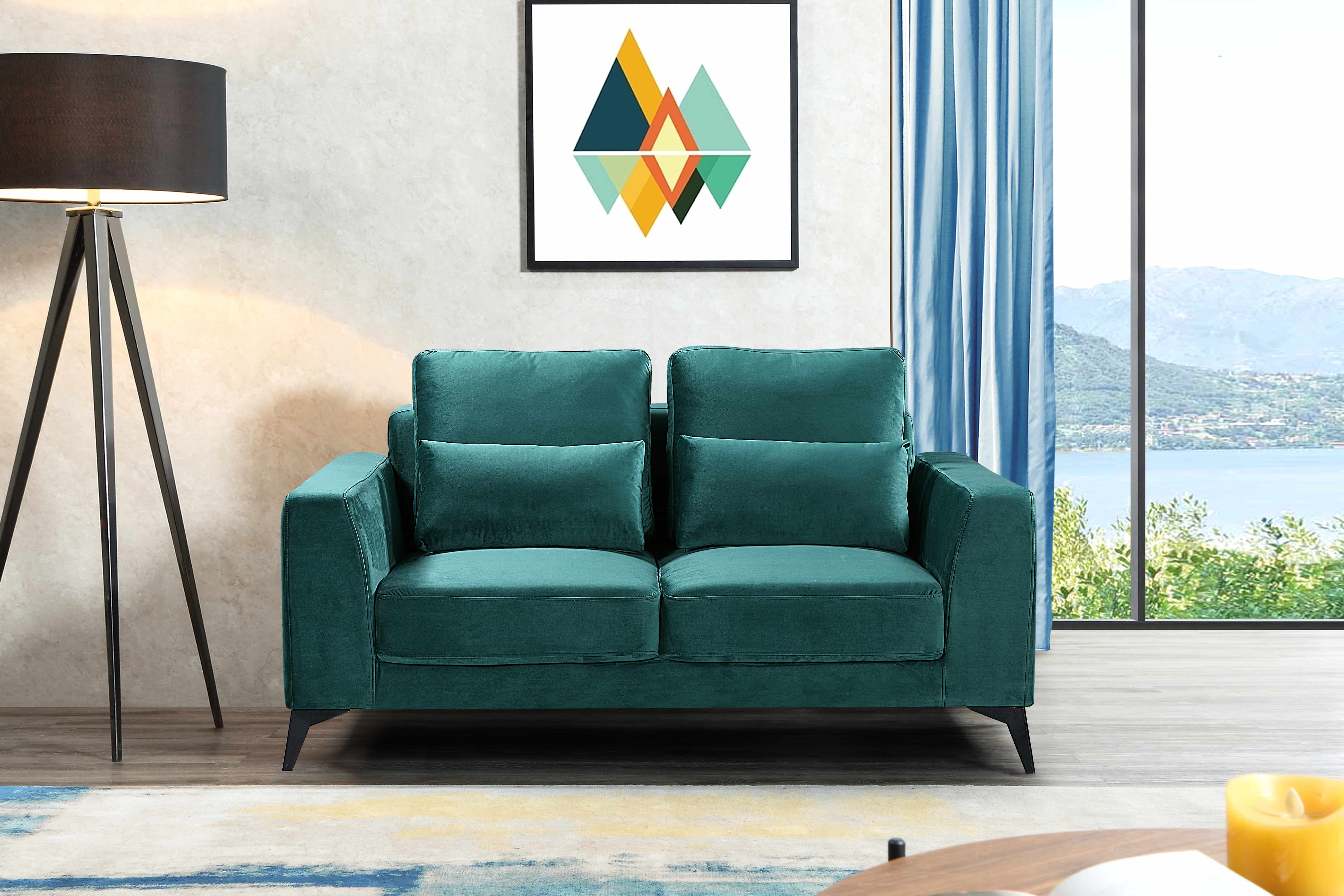 Sofa Ohio 625 Dunkelgrün