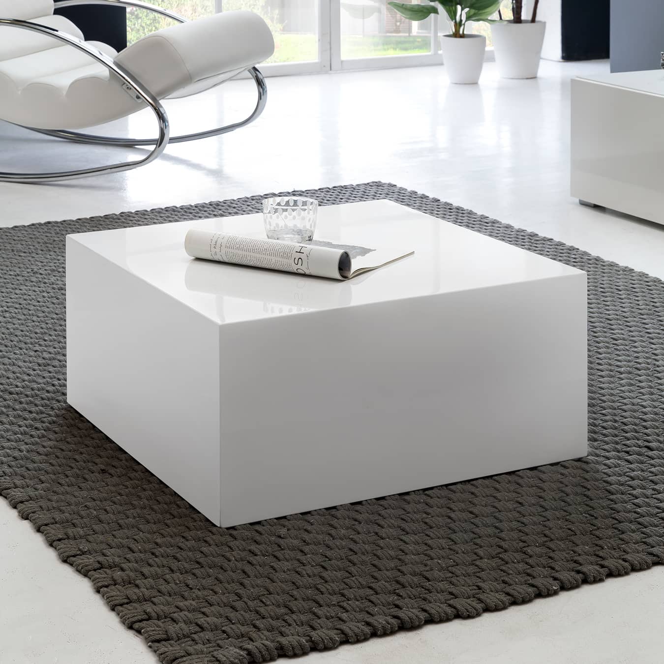 40917-WOHNLING-Couchtisch-MONOBLOC-60-x-60-x-30-c_4h1Jd5rj8ALFb6 Wohnling Couchtisch MONOBLOC 60 cm Hochglanz Weiß