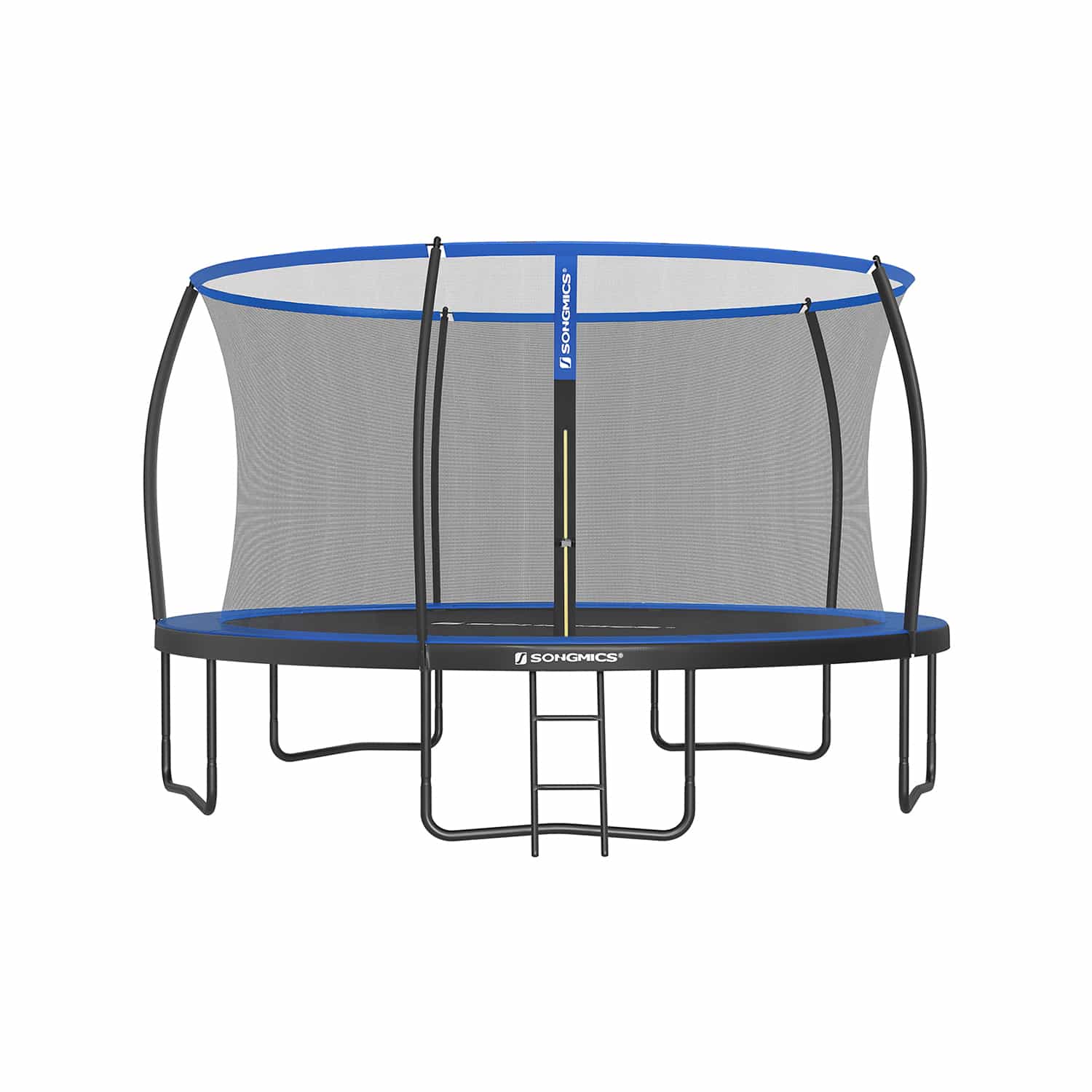 Trampolin Ø 427 cm mit innenliegendem Netz schwarz-blau-B34STR142Q01