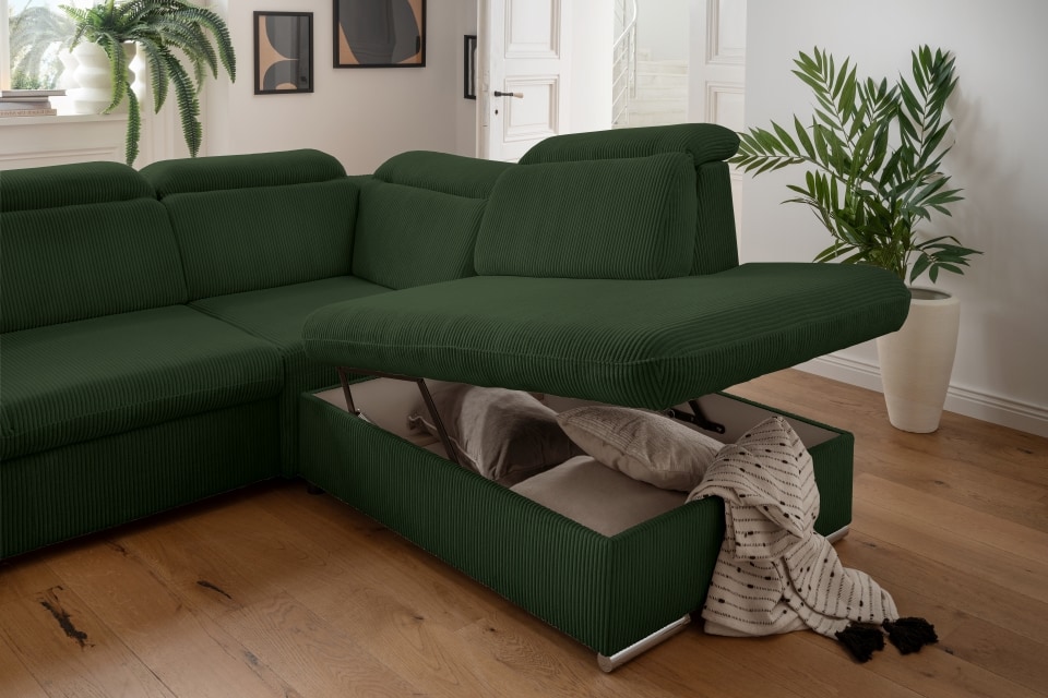 Benformato_Vasto_2FKF-EKF-OTBKKF_4822-4 Moosgrüne Harmonie: Benformato Sofa Vasto - Schlaffunktion und pure Gemütlichkeit