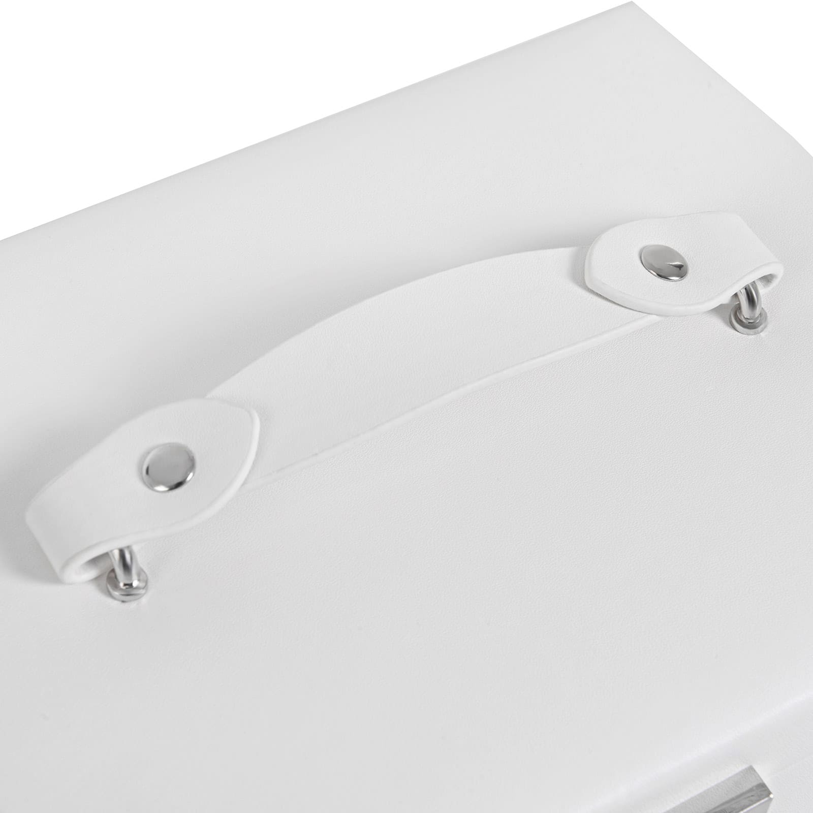 Abschließbares Schmuckkästchen Weiß-B34JBC154W01