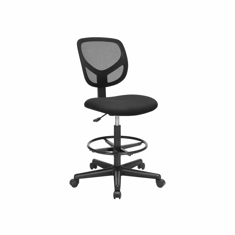 Schlichter Bürostuhl mit Netzbezug-B34OBN15BK Schlichter Bürostuhl mit Netzbezug-B34OBN15BK