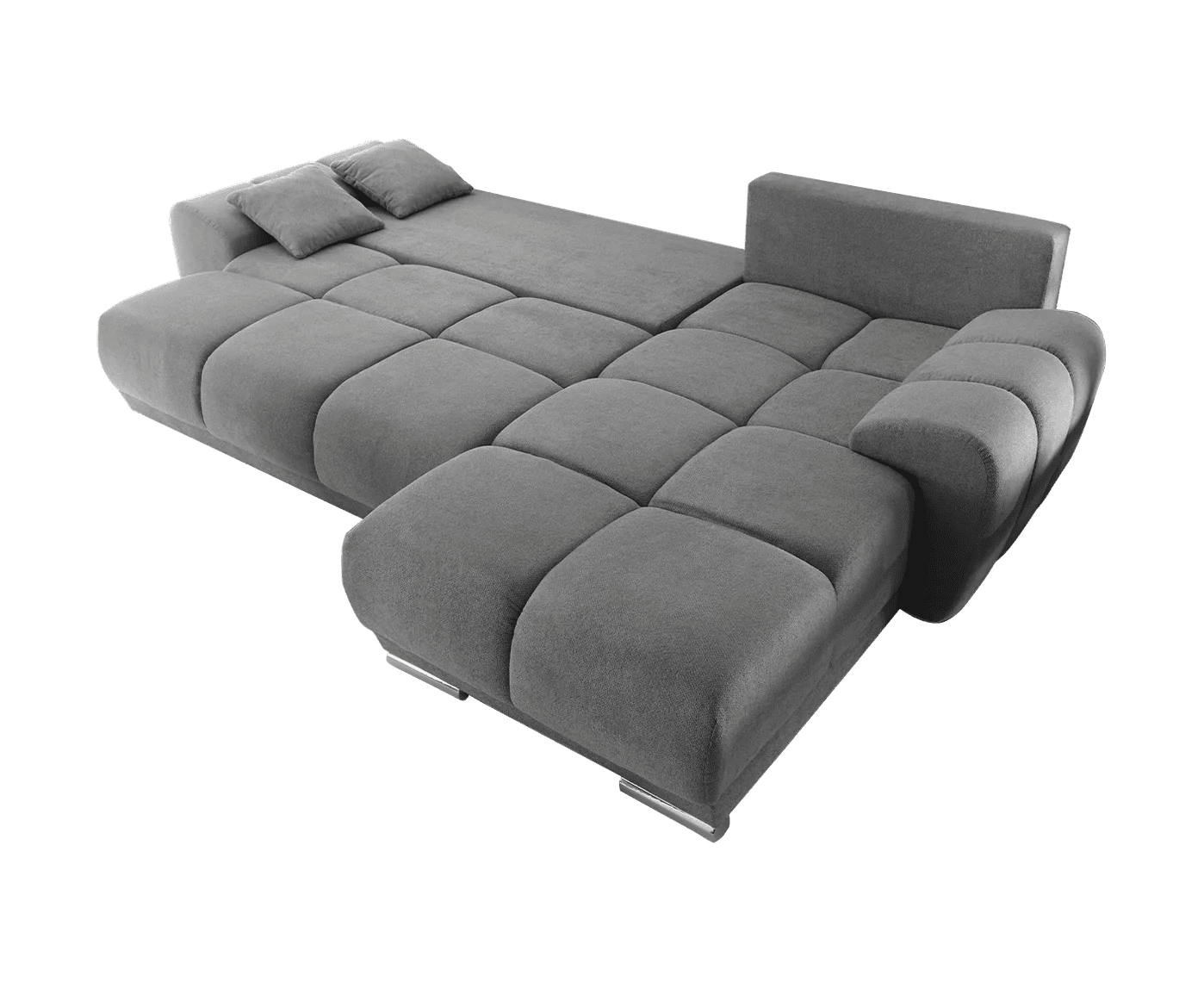 Ed Exciting Design Sofa Anton mit Schlaffunktion & Bettkasten in verschiedenen Farben erhältlich Luxus-Webstoff Flachgewebe beidseitig montierbar Ed Exciting Design Sofa Anton mit Schlaffunktion & Bettkasten in verschiedenen Farben erhältlich Luxus-Webstoff Flachgewebe beidseitig montierbar