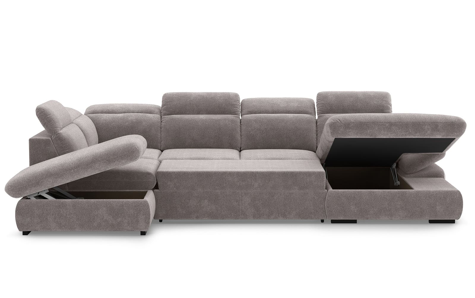 Lorena Wohnlandschaft mit Schlaffunktion und Bettkasten - Cotta Lorena Wohnlandschaft mit Schlaffunktion und Bettkasten - Cotta