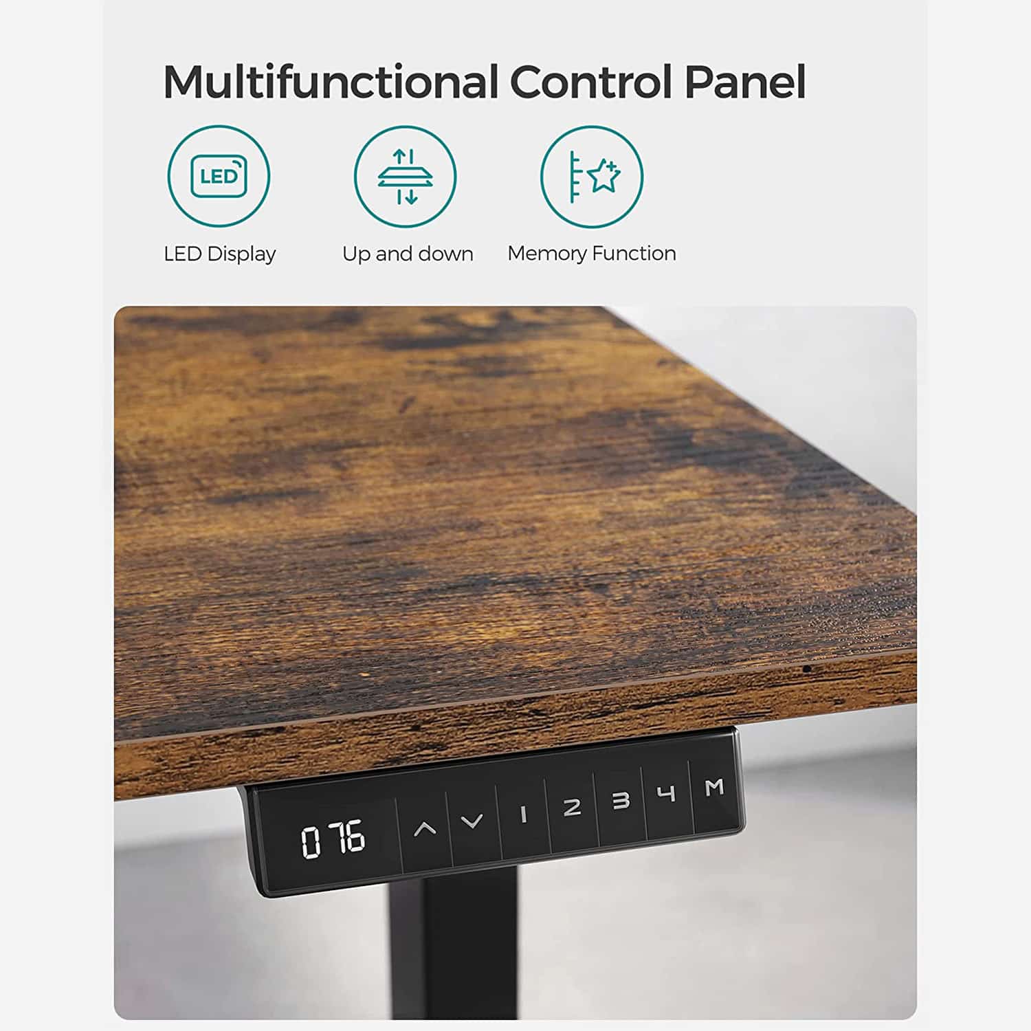 Höhenverstellbarer Schreibtisch mit Memory-Funktion-B34LSD019B01 Höhenverstellbarer Schreibtisch mit Memory-Funktion-B34LSD019B01