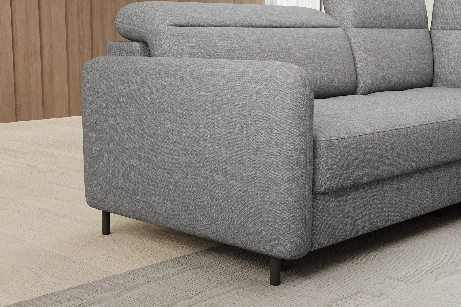Ecksofa Barea mit Schlaffunktion – Eltap Manhattan Stoff modern Ecksofa Barea mit Schlaffunktion – Eltap Manhattan Stoff modern