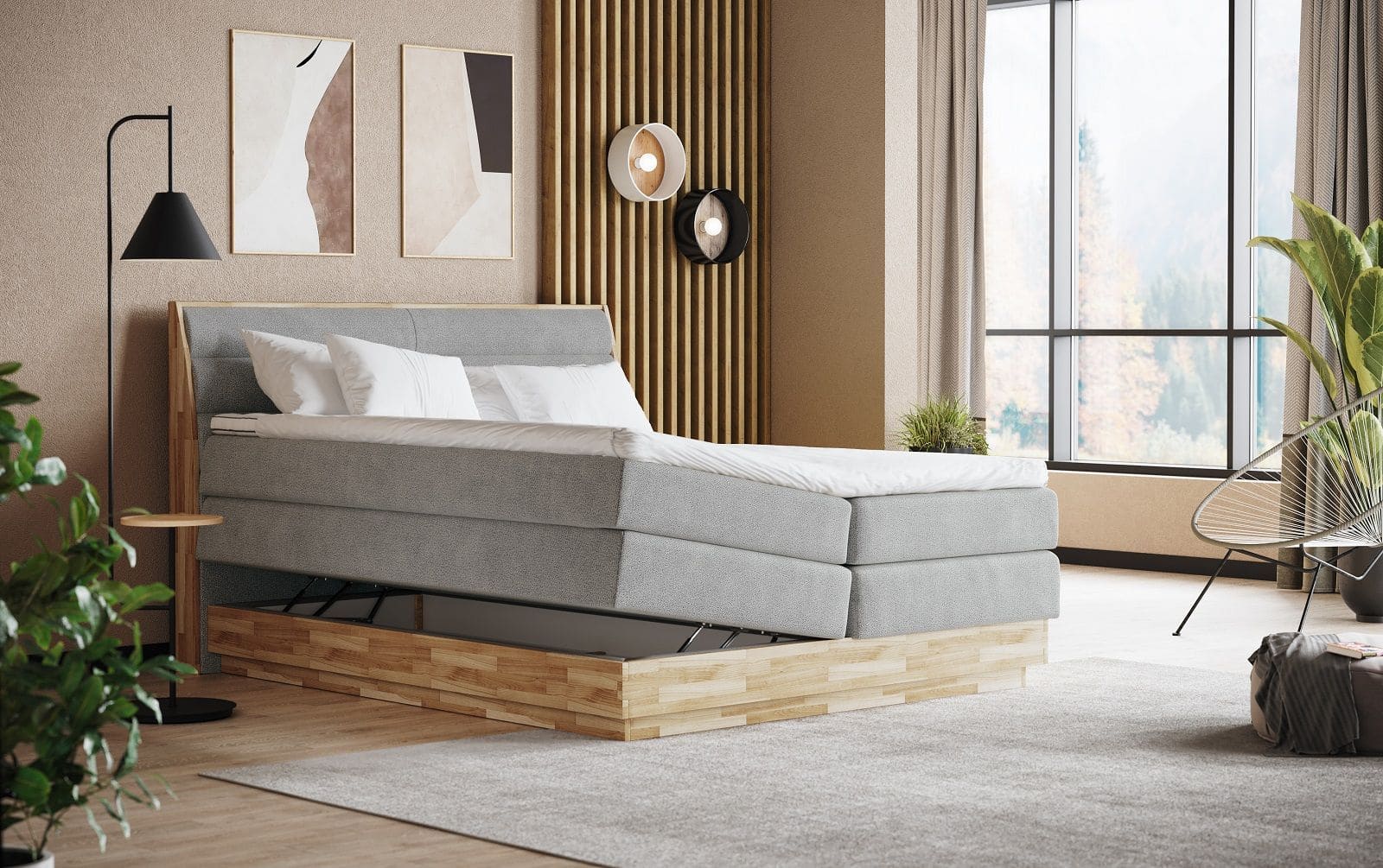 Boxspringbett Marissa von Cotta mit Bettkasten | verschiedene Größen & Farben wählbar Boxspringbett Marissa von Cotta mit Bettkasten | verschiedene Größen & Farben wählbar