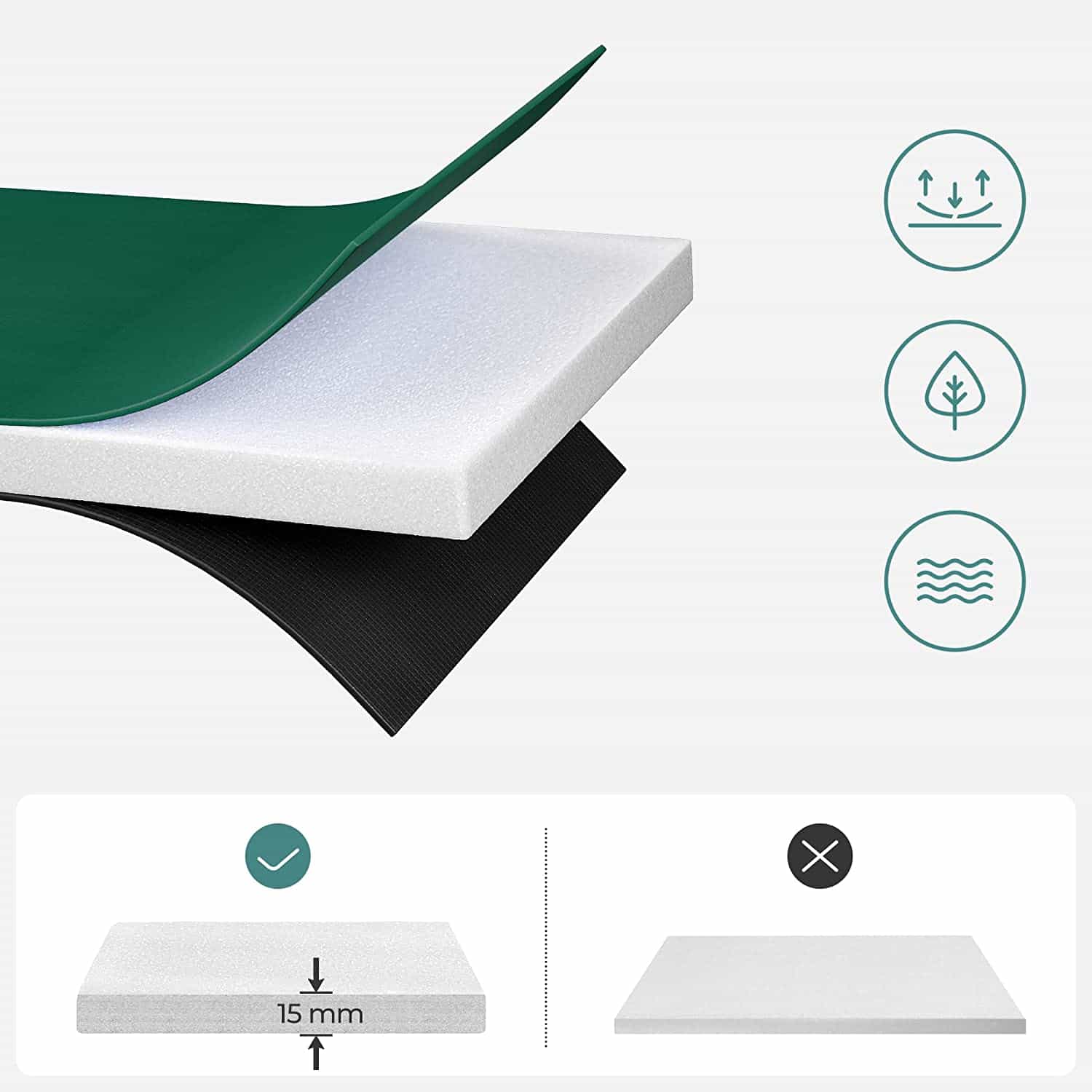 Randabdeckung für Ø 244 cm Trampolin-STP8GN Randabdeckung für Ø 244 cm Trampolin-STP8GN