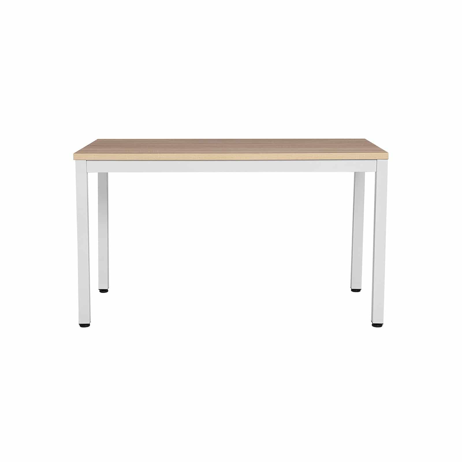 Moderner Computertisch weiß-naturfarben-LWD64N Moderner Computertisch weiß-naturfarben-LWD64N