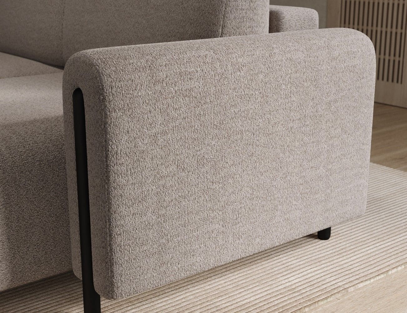 Ecksofa Acossta von Eltap Royal mit Schlaffunktion