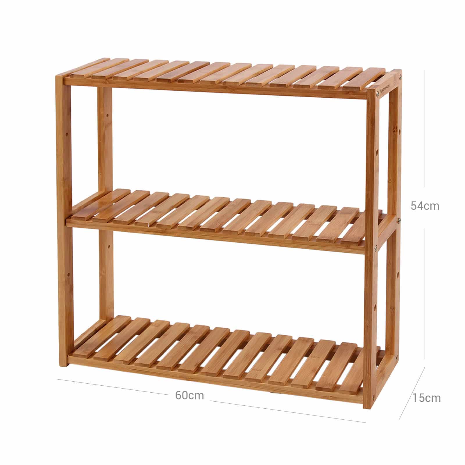 Bambusregal mit 3 Ablagen-BCB13Y Bambusregal mit 3 Ablagen-BCB13Y