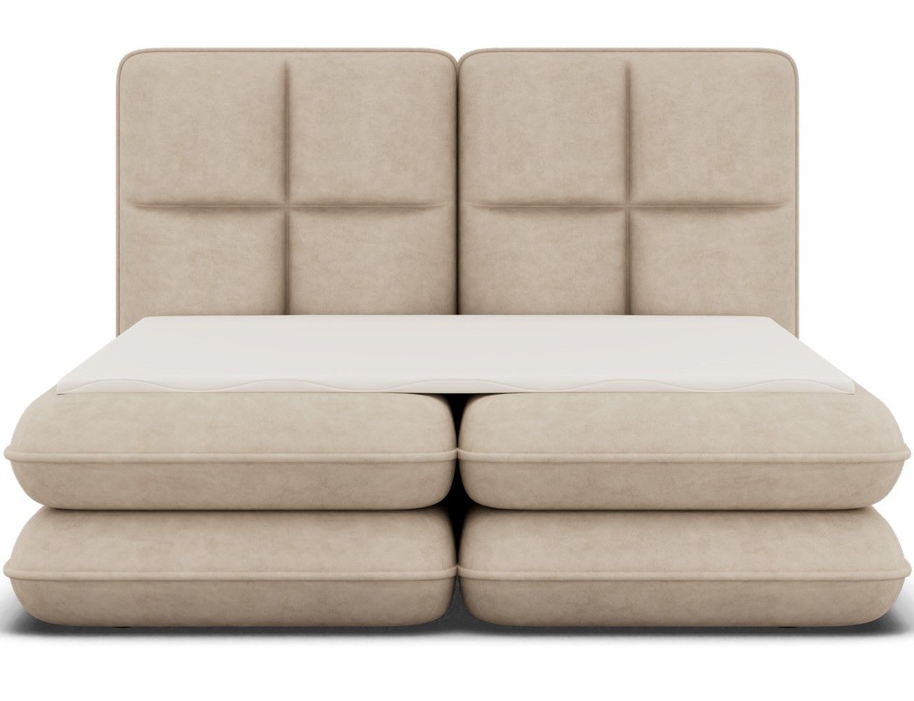 Boxspringbett Tonila von Eltap Aura Mikrofaser | Bettkasten Boxspringbett Tonila von Eltap Aura Mikrofaser | Bettkasten