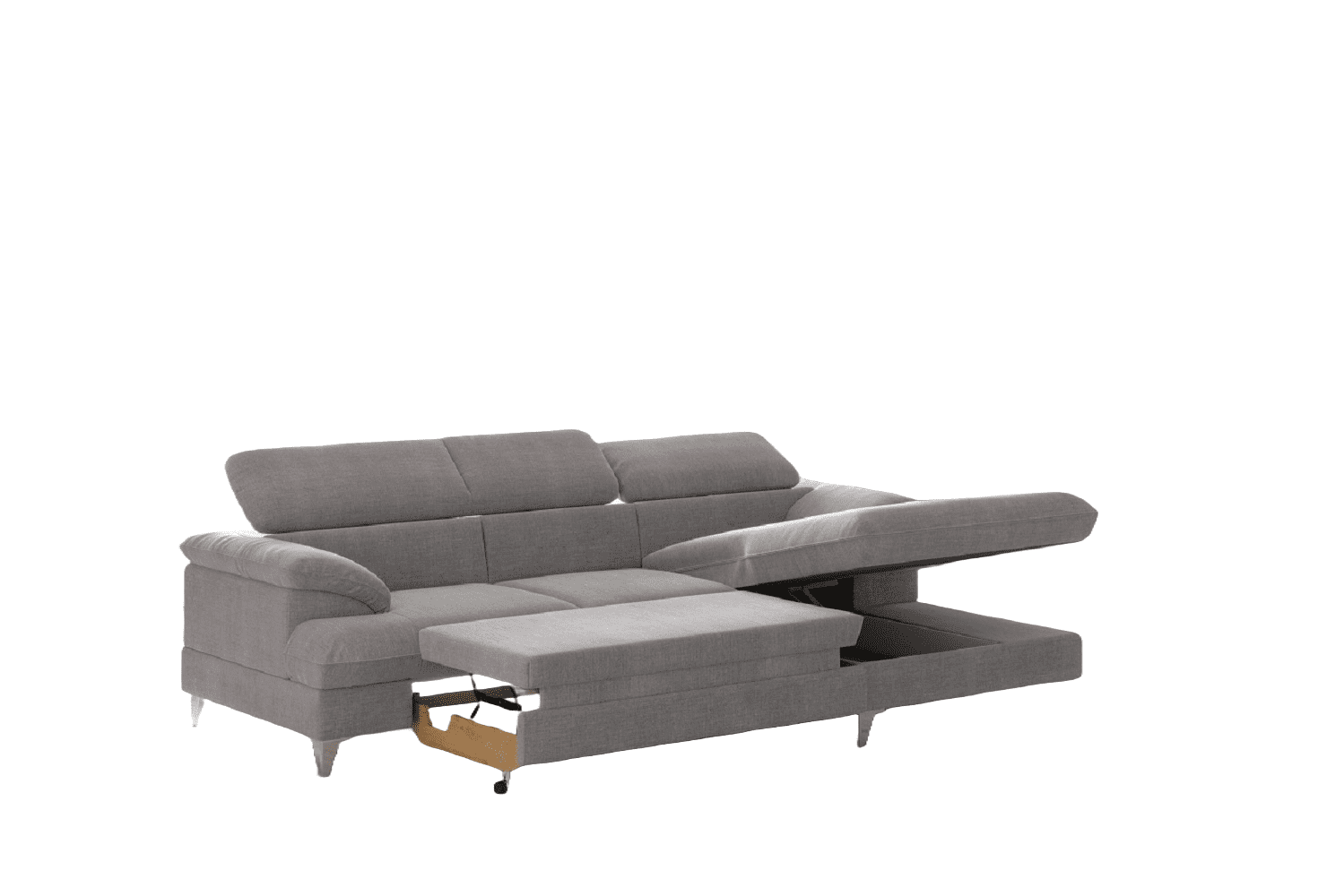 Ecksofa David mit Schlaffunktion & Bettkasten – Cotta Ecksofa David mit Schlaffunktion & Bettkasten – Cotta
