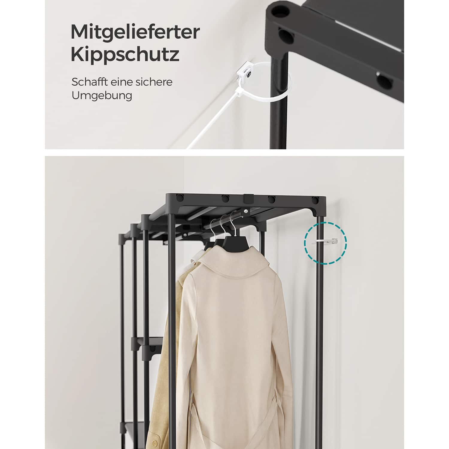 Freistehende Garderobe Freistehende Garderobe