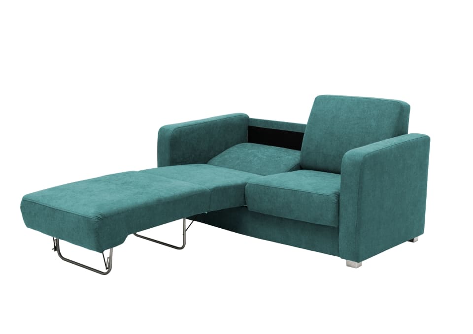 Benformato_Mia_2F_3607-3 Petrolfarbene Eleganz: Das Sofa Mia von Benformato - Komfort neu definiert