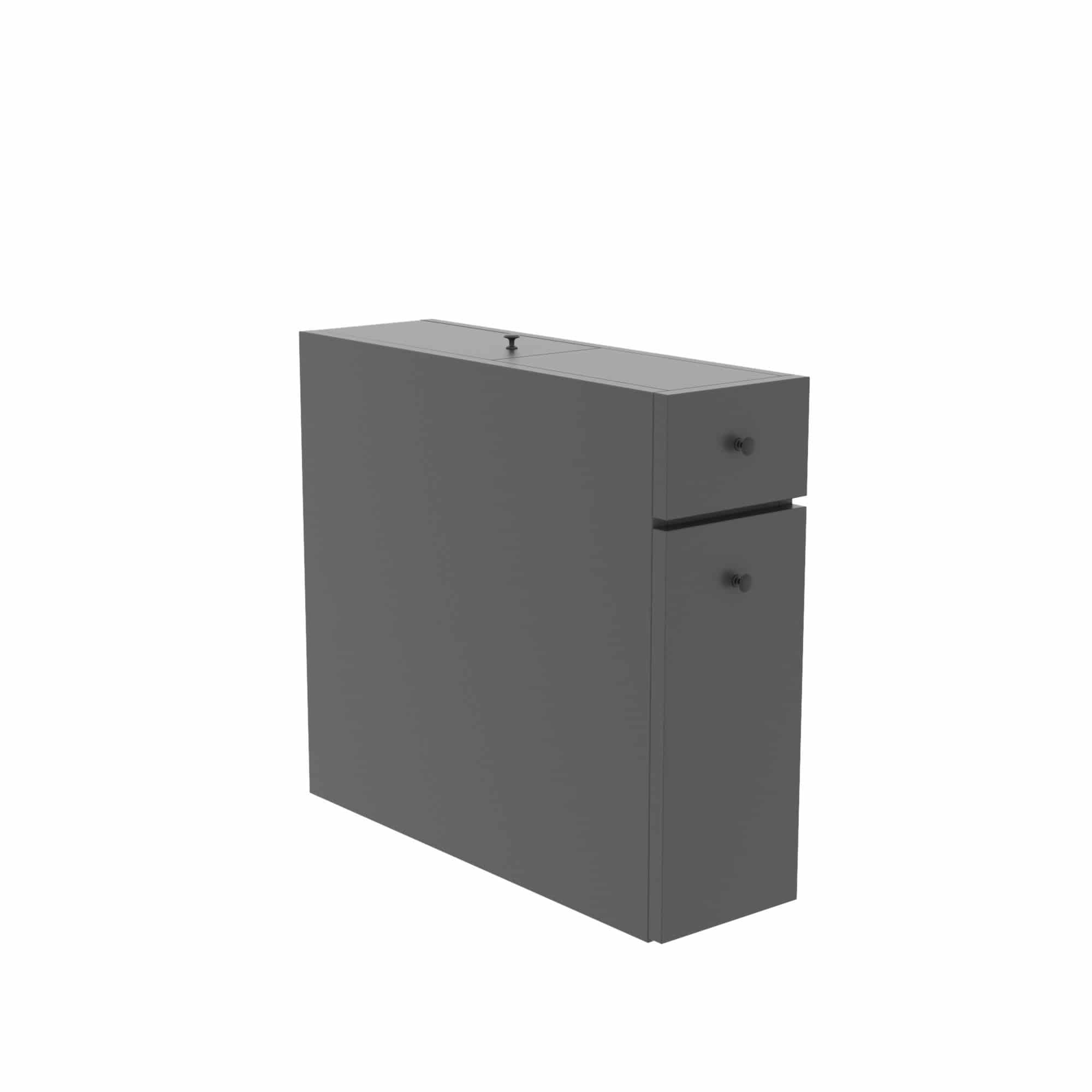 Calencia - weiß - Badezimmerschrank