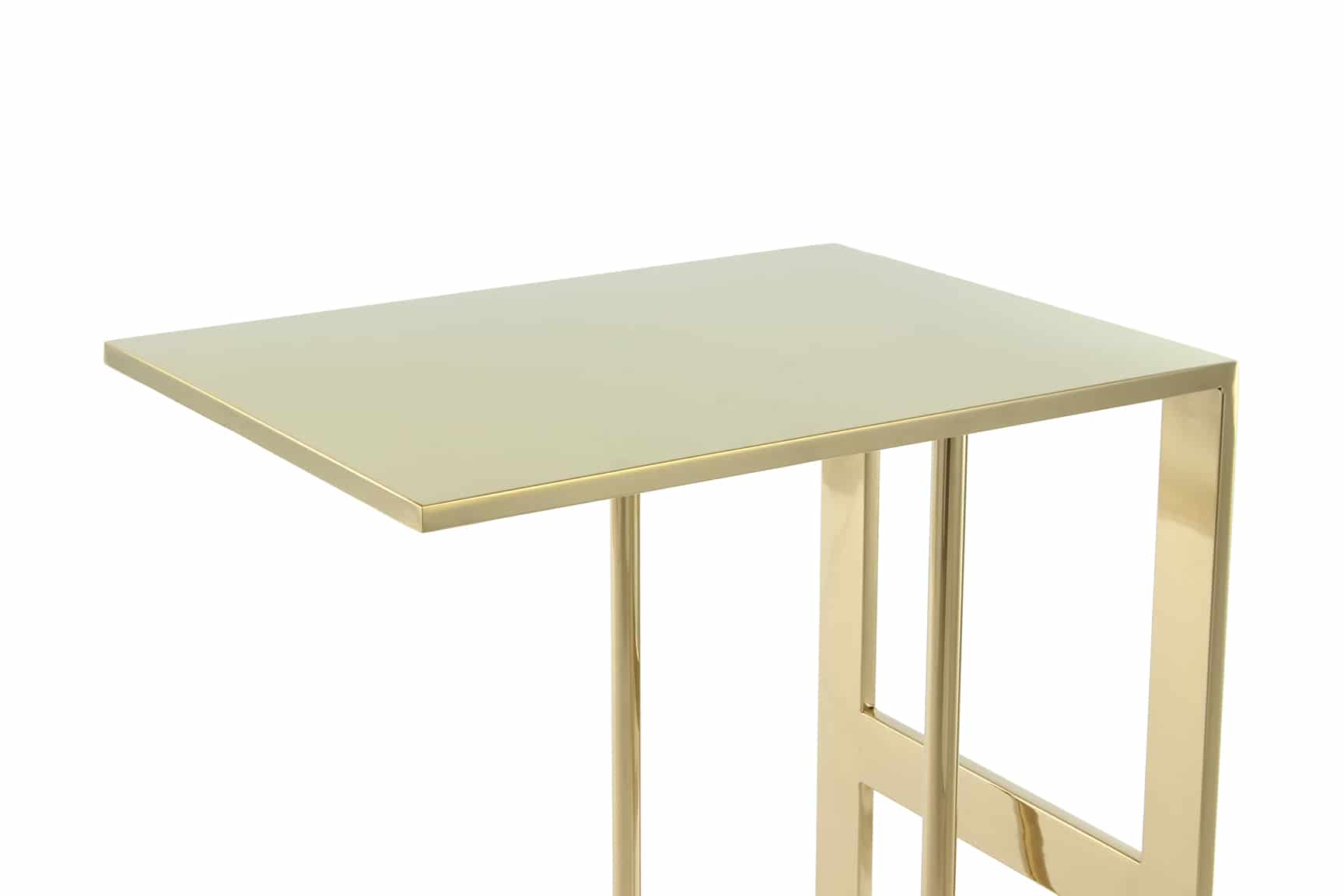 Beistelltisch Sten 125 Silber Beistelltisch Sten 125 Silber