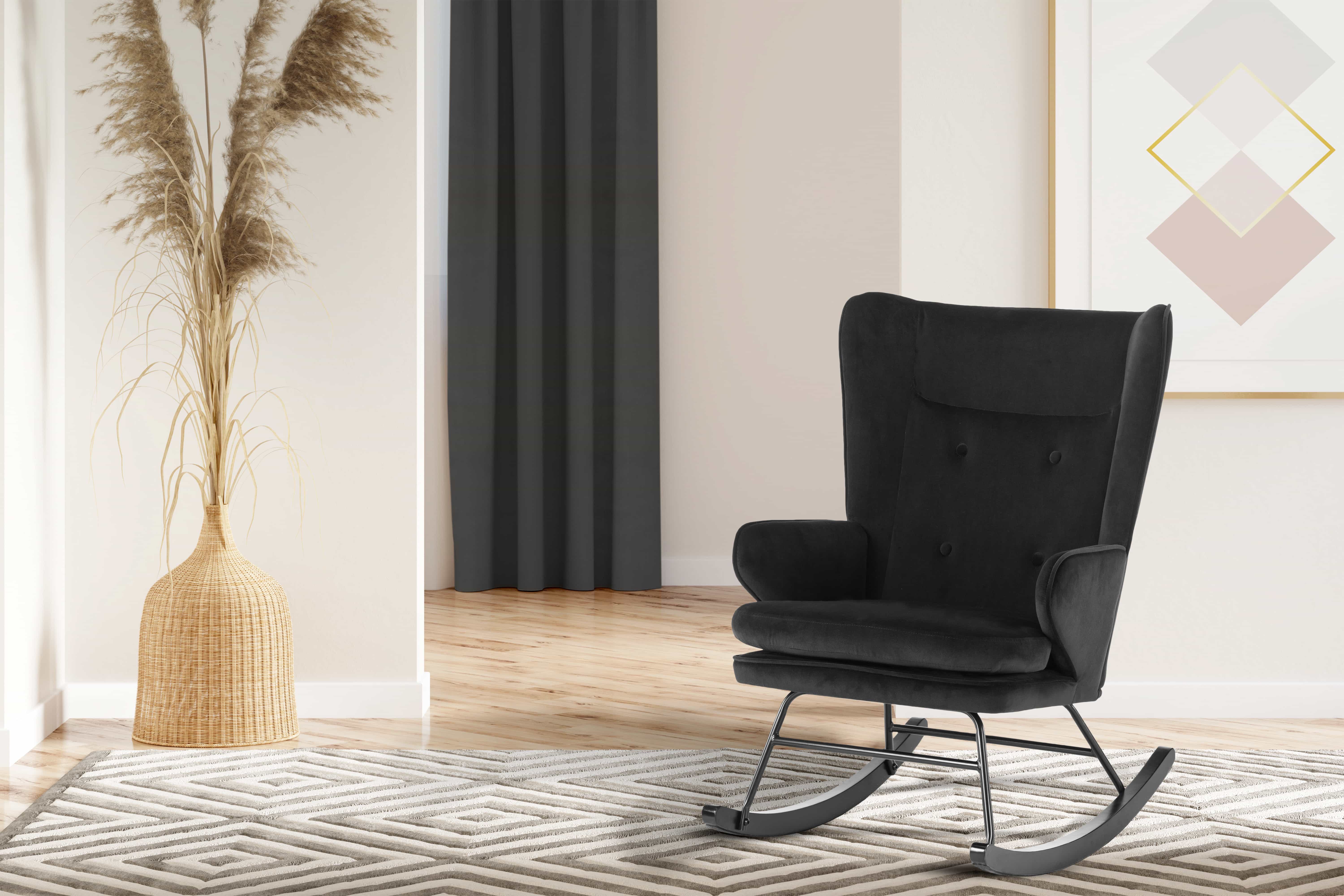 Schaukelstuhl Melorie 125 in verschiedenen Farben erhältlich – Perfekt zum Relaxen Schaukelstuhl Melorie 125 in verschiedenen Farben erhältlich – Perfekt zum Relaxen