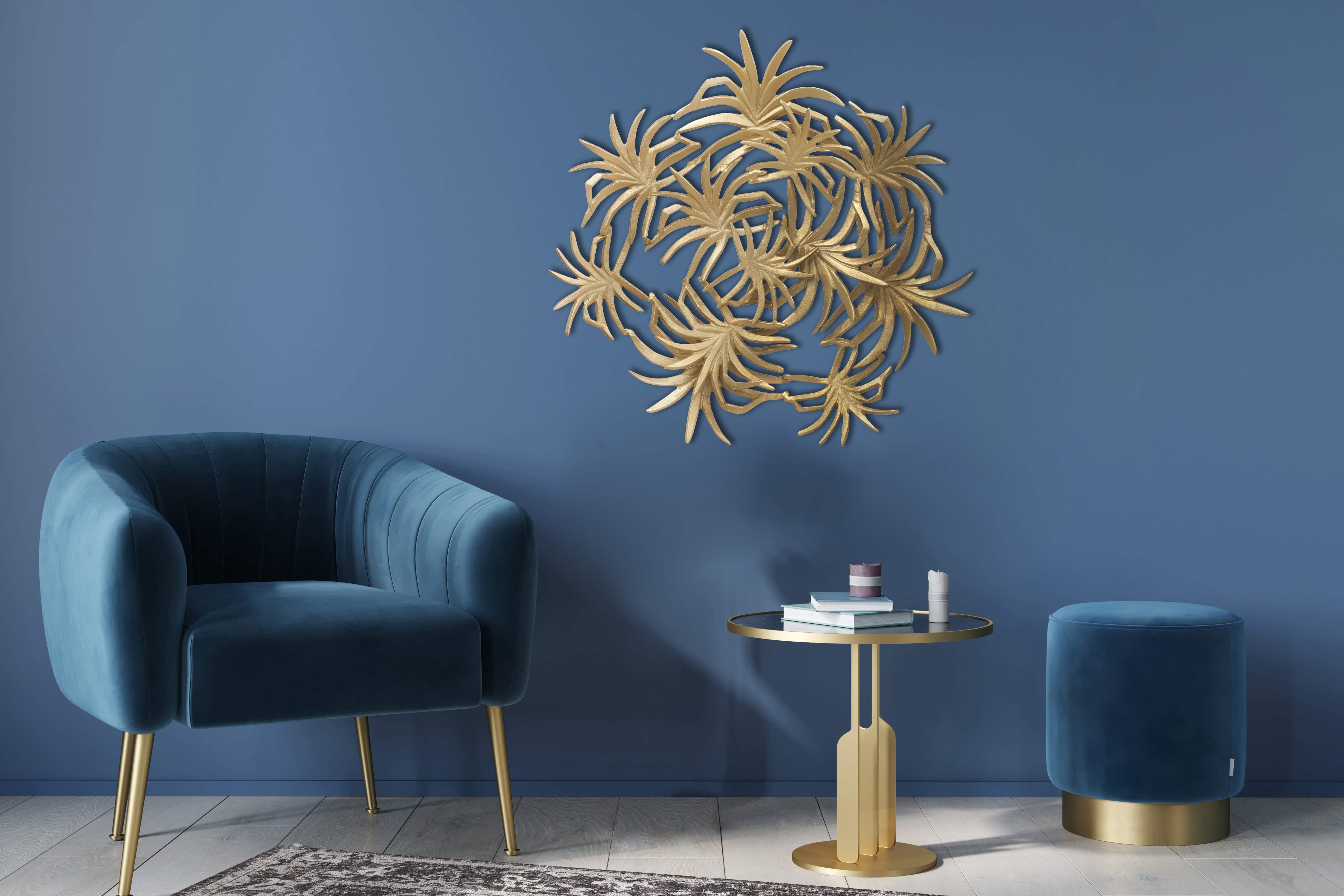 Wanddeko Domizil 425 Silber