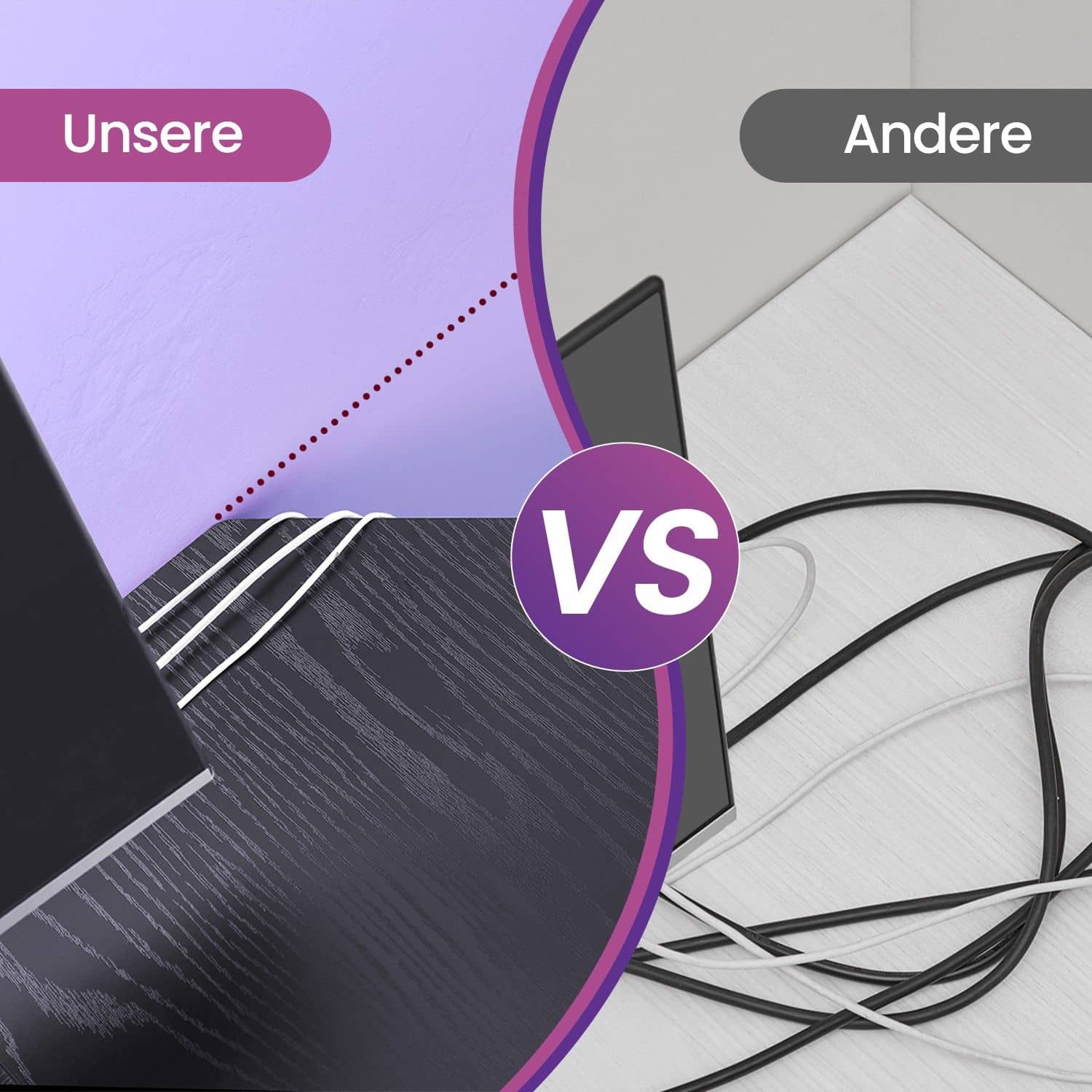 L-förmiger Schreibtisch, Gaming-Tisch, Eckschreibtisch L-förmiger Schreibtisch, Gaming-Tisch, Eckschreibtisch