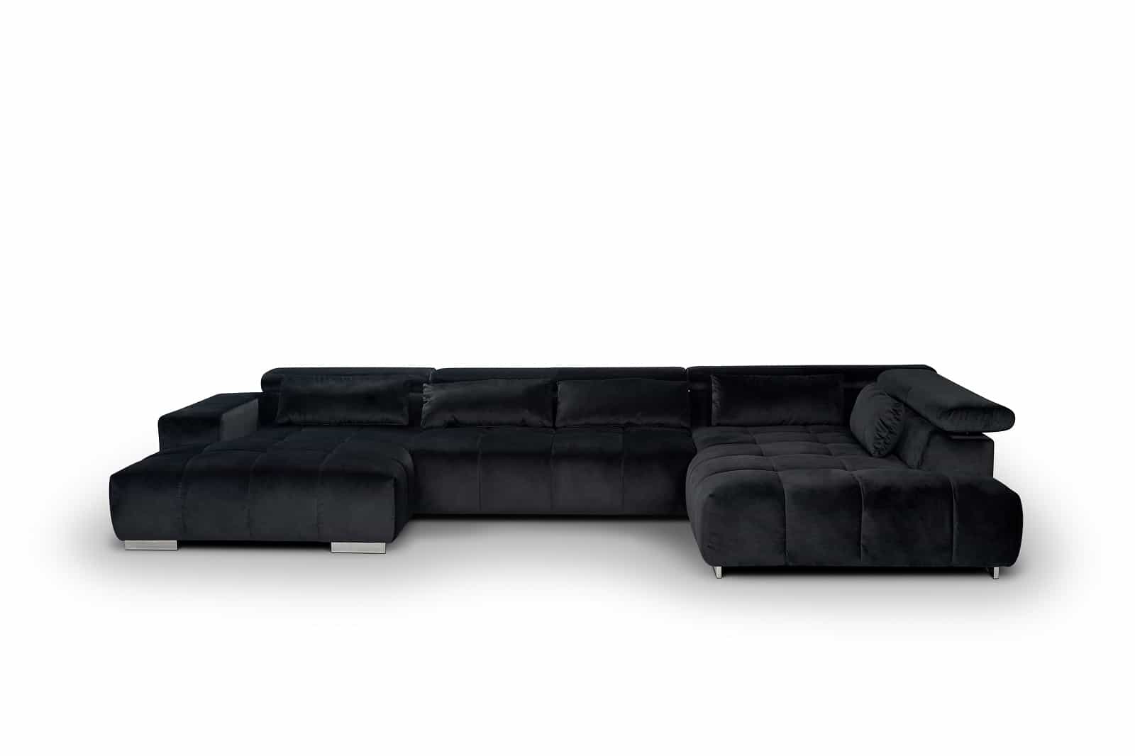 Orion XXL Wohnlandschaft - Stoff Velvet - Cotta  Orion XXL Wohnlandschaft - Stoff Velvet - Cotta