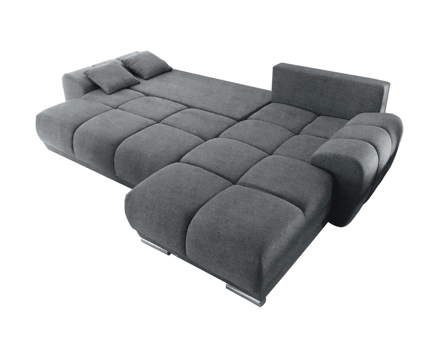 Ed Exciting Design Sofa Anton mit Schlaffunktion & Bettkasten in verschiedenen Farben erhältlich Luxus-Webstoff Flachgewebe beidseitig montierbar Ed Exciting Design Sofa Anton mit Schlaffunktion & Bettkasten in verschiedenen Farben erhältlich Luxus-Webstoff Flachgewebe beidseitig montierbar