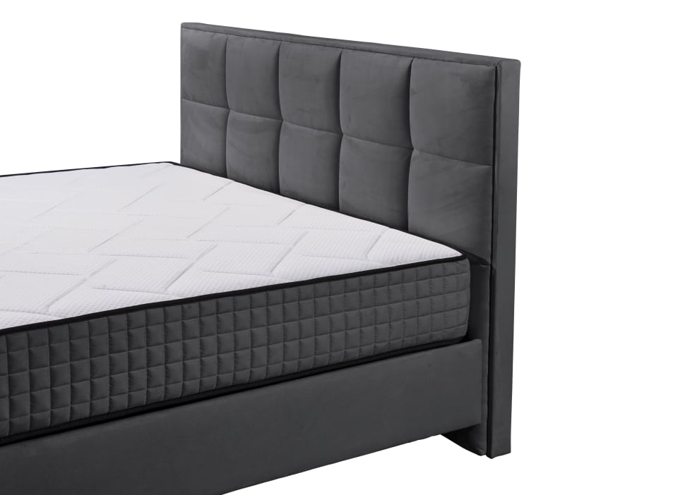 Boxspringbett Monroe A Anthrazit |Bettkasten|Duo-Matratze (Härtegrad H3/H4) von ED Exciting Design – Erhältlich in 160x200 cm Boxspringbett Monroe A Anthrazit |Bettkasten|Duo-Matratze (Härtegrad H3/H4) von ED Exciting Design – Erhältlich in 160x200 cm