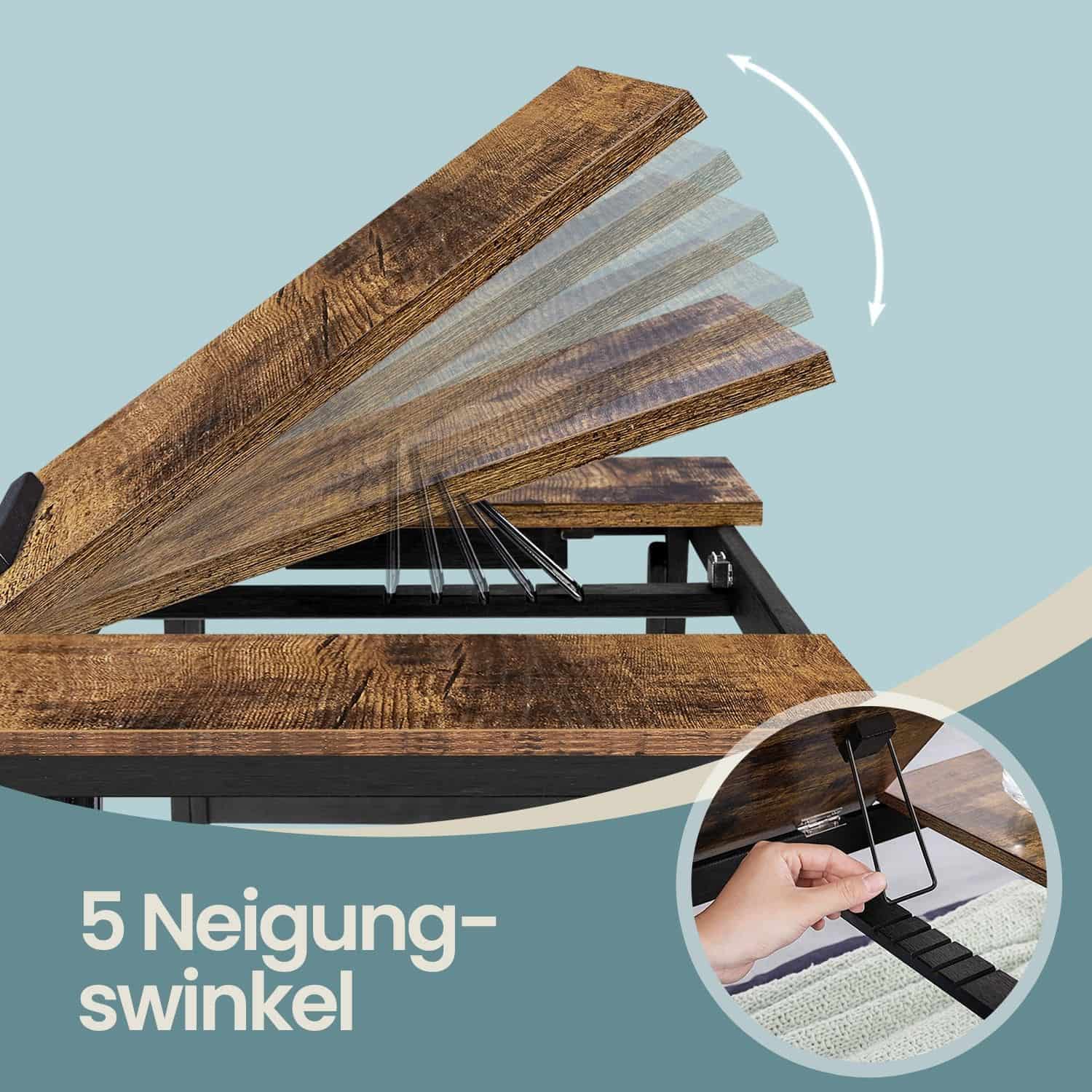 Laptopständer höhenverstellbar Industriestil Laptopständer höhenverstellbar Industriestil