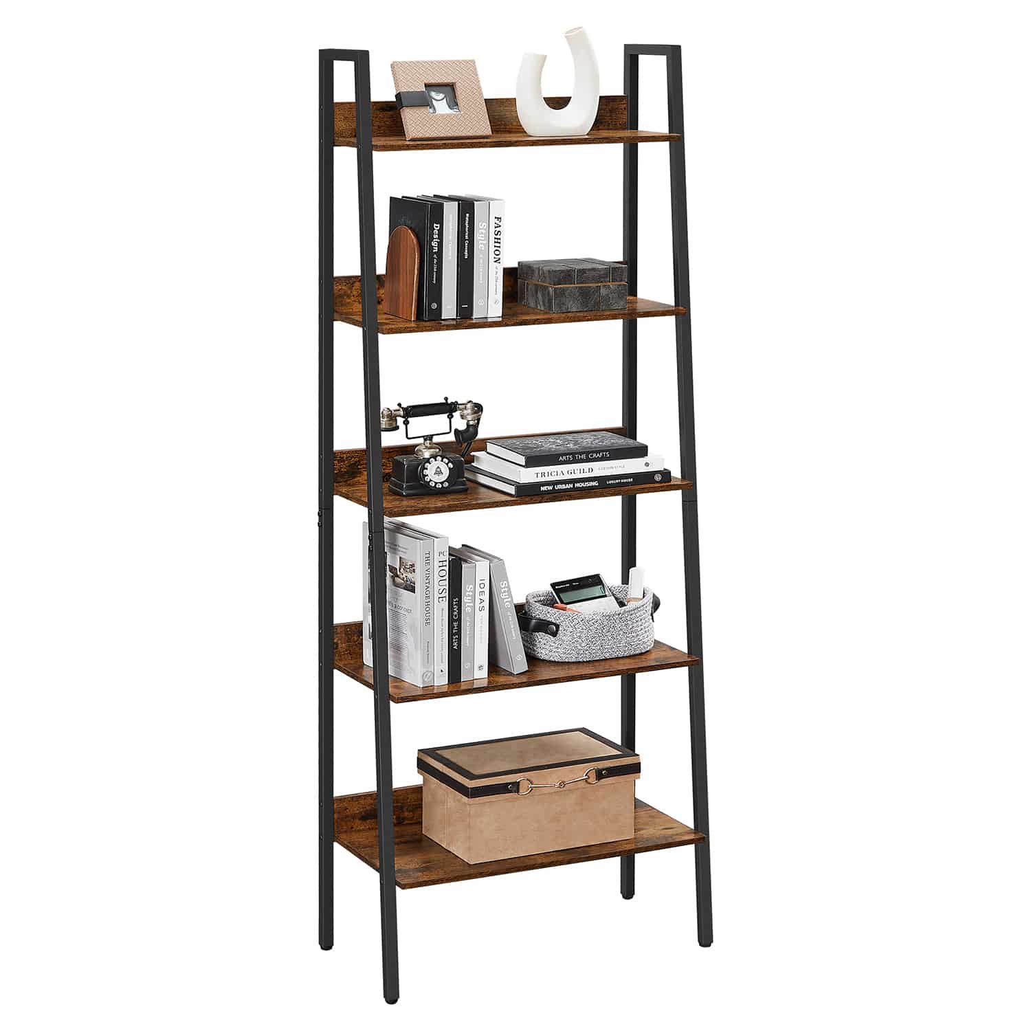 Bücherregal mit 5 Ebenen Bücherregal mit 5 Ebenen