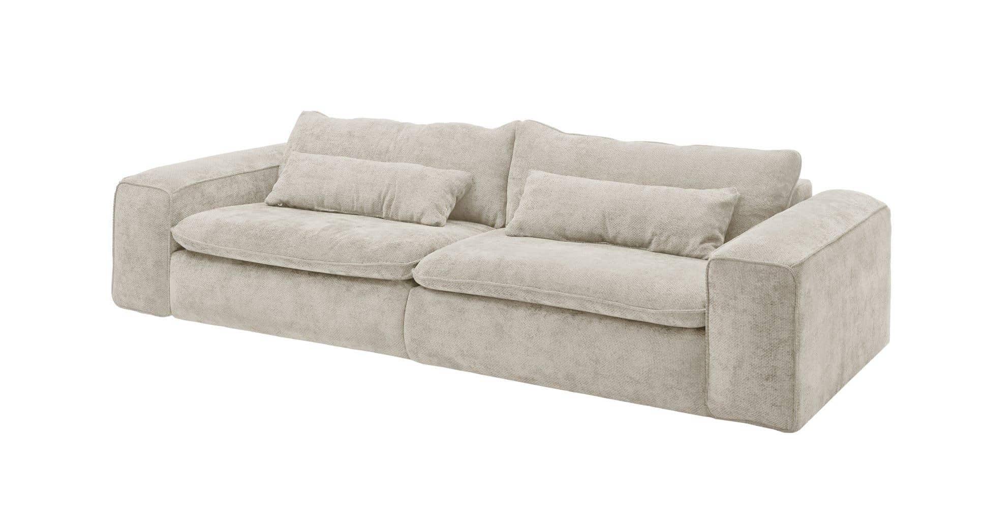 Big Sofa Venice Mikrofaser Eden optional mit Hocker – Ed Exciting Design