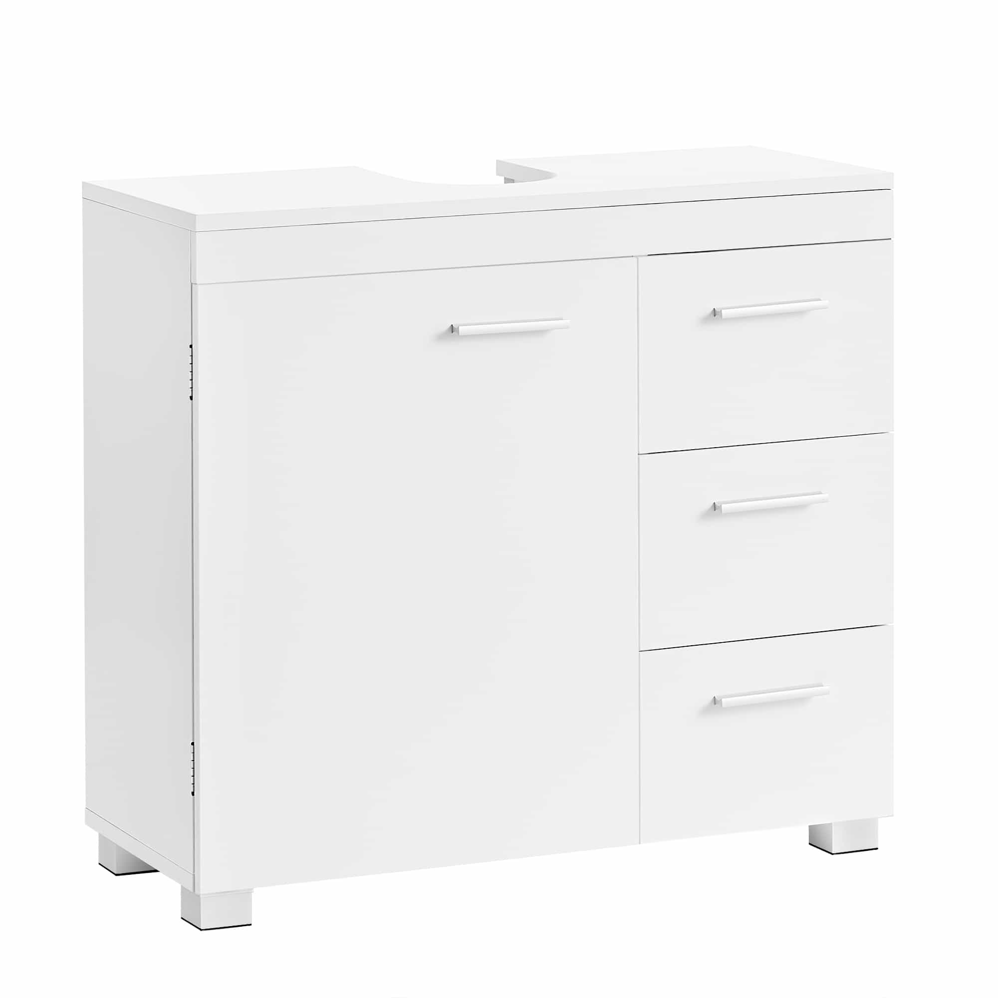 BBK503W10-1 Waschbeckenunterschrank mit Schubladen