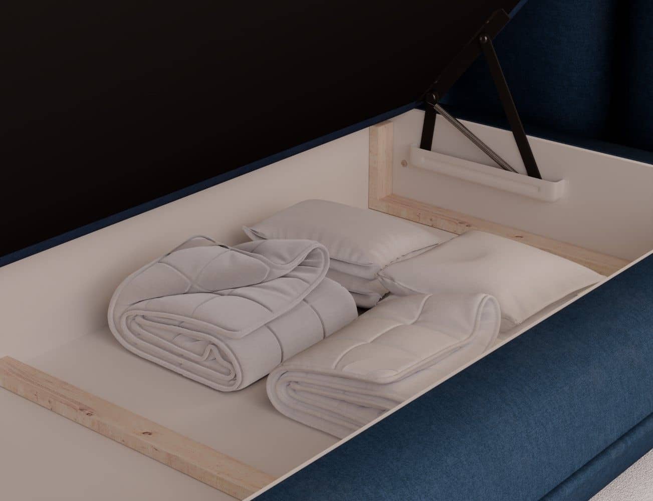 Boxspringbett Tonila von Eltap – Monolith Samthaptik | Bettkasten |Topper