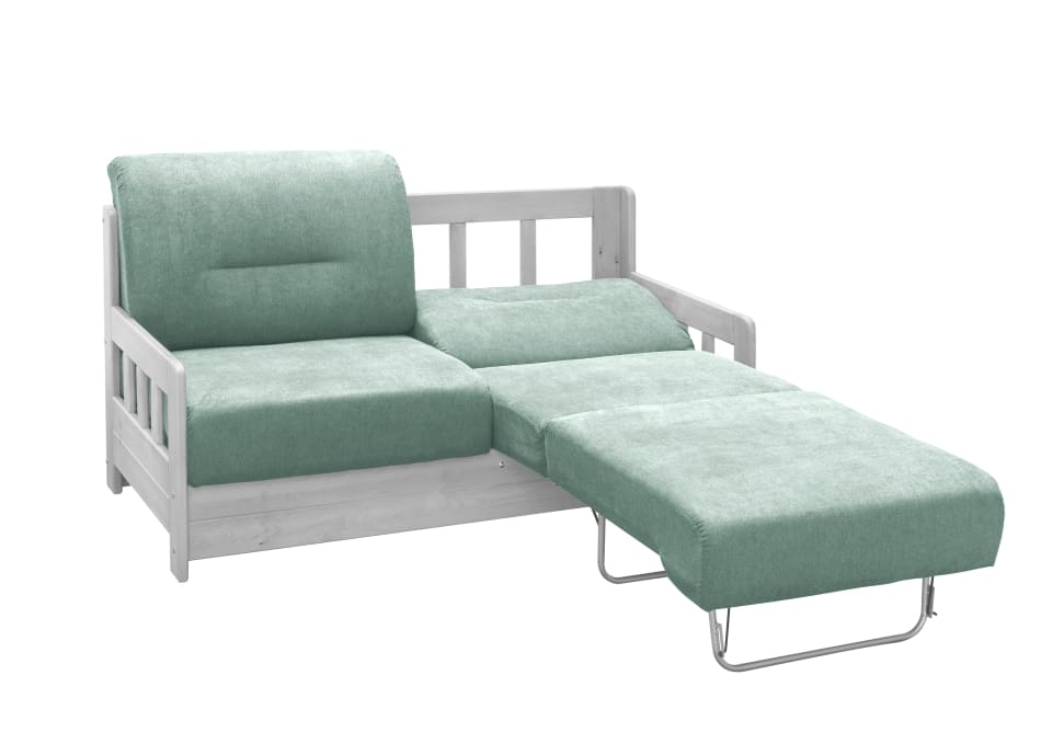 Camino_2F_3613_25-55-Fkt-1 Mintgrünes Wohndesign: Sofa Camino von Benformato mit einzeln ausziehbarer Schlaffunktion