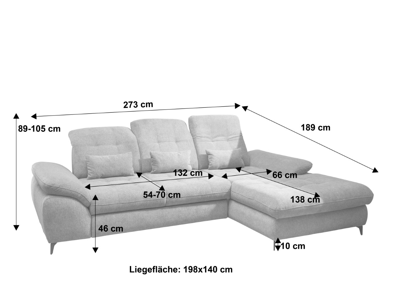 Sofa Delphino Benformato Anzio Blau Sofa Delphino Benformato Anzio Blau