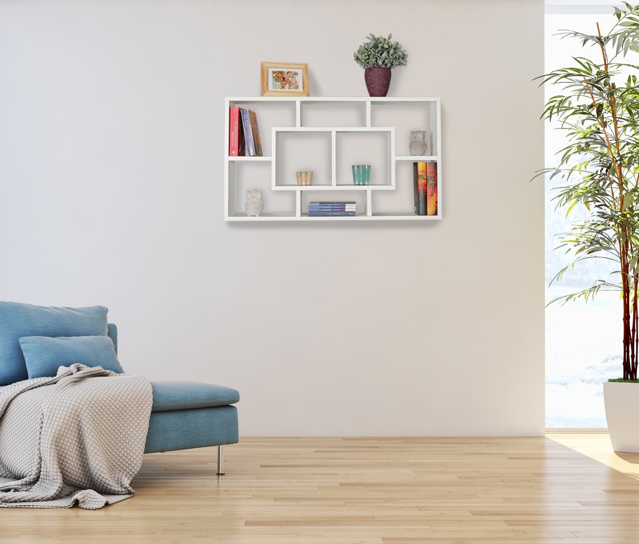 44697-WOHNLING-Wandregal-ALEX-weiss-85-x-47-5-x-167Wn0vJbnCND2Q Wandregal PAOLA weiß 85 x 47,5 x 16 cm MDF-Holz Hängeregal modern