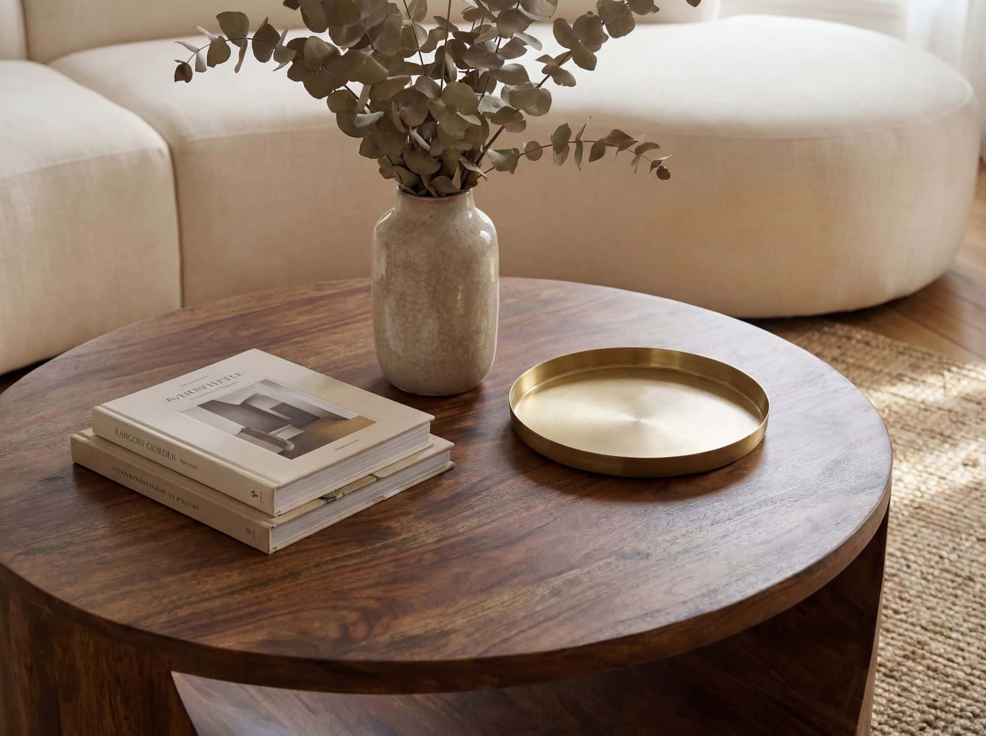 Couchtisch Mango Massivholz Rund 60cm - Design Wohnzimmertisch mit Ablagefach - Ausgefallener Sofatisch Holz - Loungetisch Zylinder - Natur Beistelltisch Handmade Couchtisch Mango Massivholz Rund 60cm - Design Wohnzimmertisch mit Ablagefach - Ausgefallener Sofatisch Holz - Loungetisch Zylinder - Natur Beistelltisch Handmade
