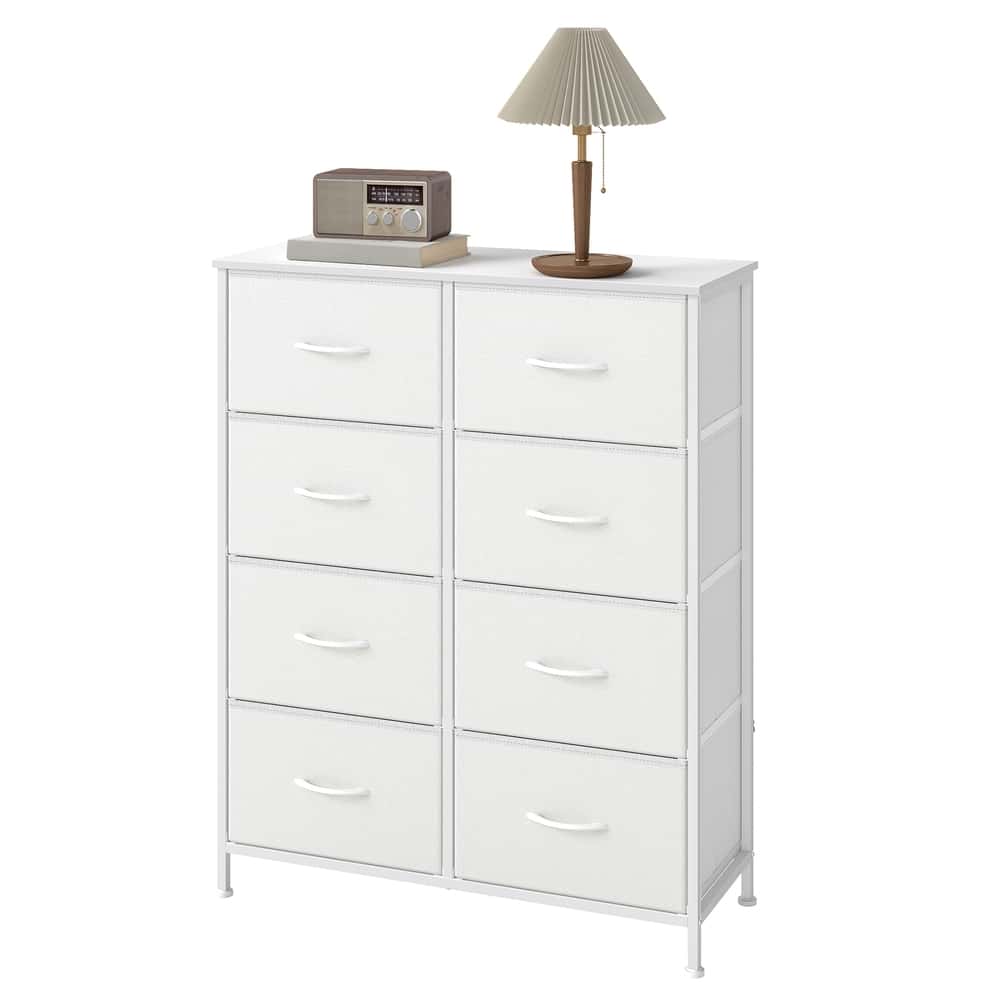 Kommode, Schrank, 8 Stoffschubladen Kommode, Schrank, 8 Stoffschubladen