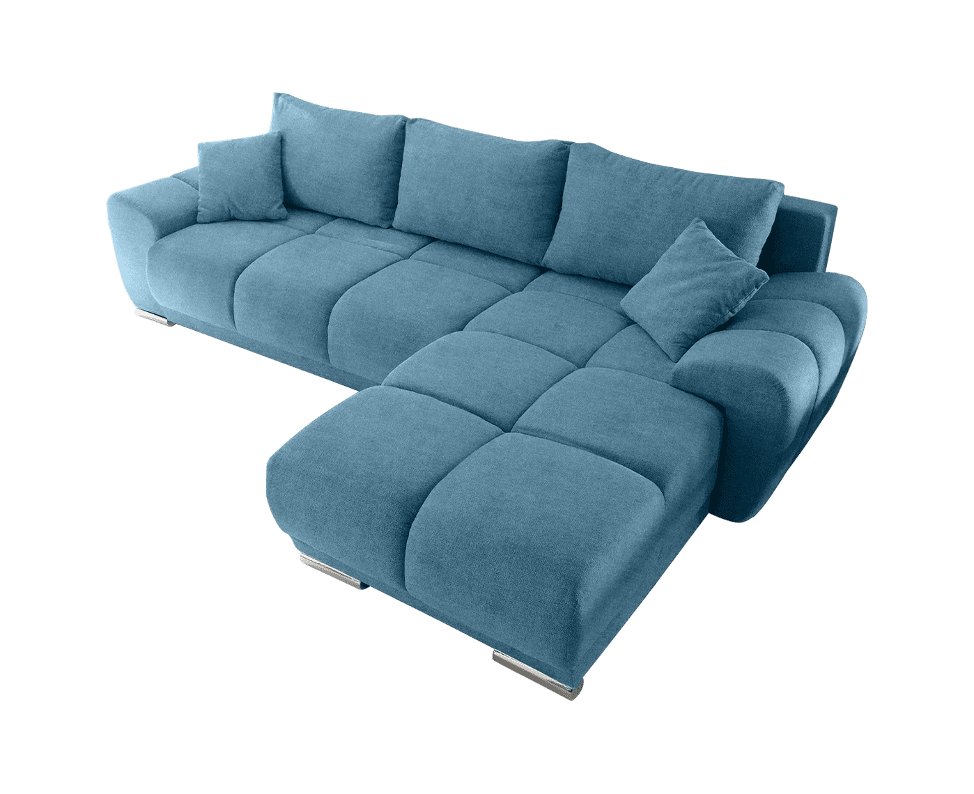 Ed Exciting Design Sofa Anton mit Schlaffunktion & Bettkasten in verschiedenen Farben erhältlich Luxus-Webstoff Flachgewebe beidseitig montierbar Ed Exciting Design Sofa Anton mit Schlaffunktion & Bettkasten in verschiedenen Farben erhältlich Luxus-Webstoff Flachgewebe beidseitig montierbar