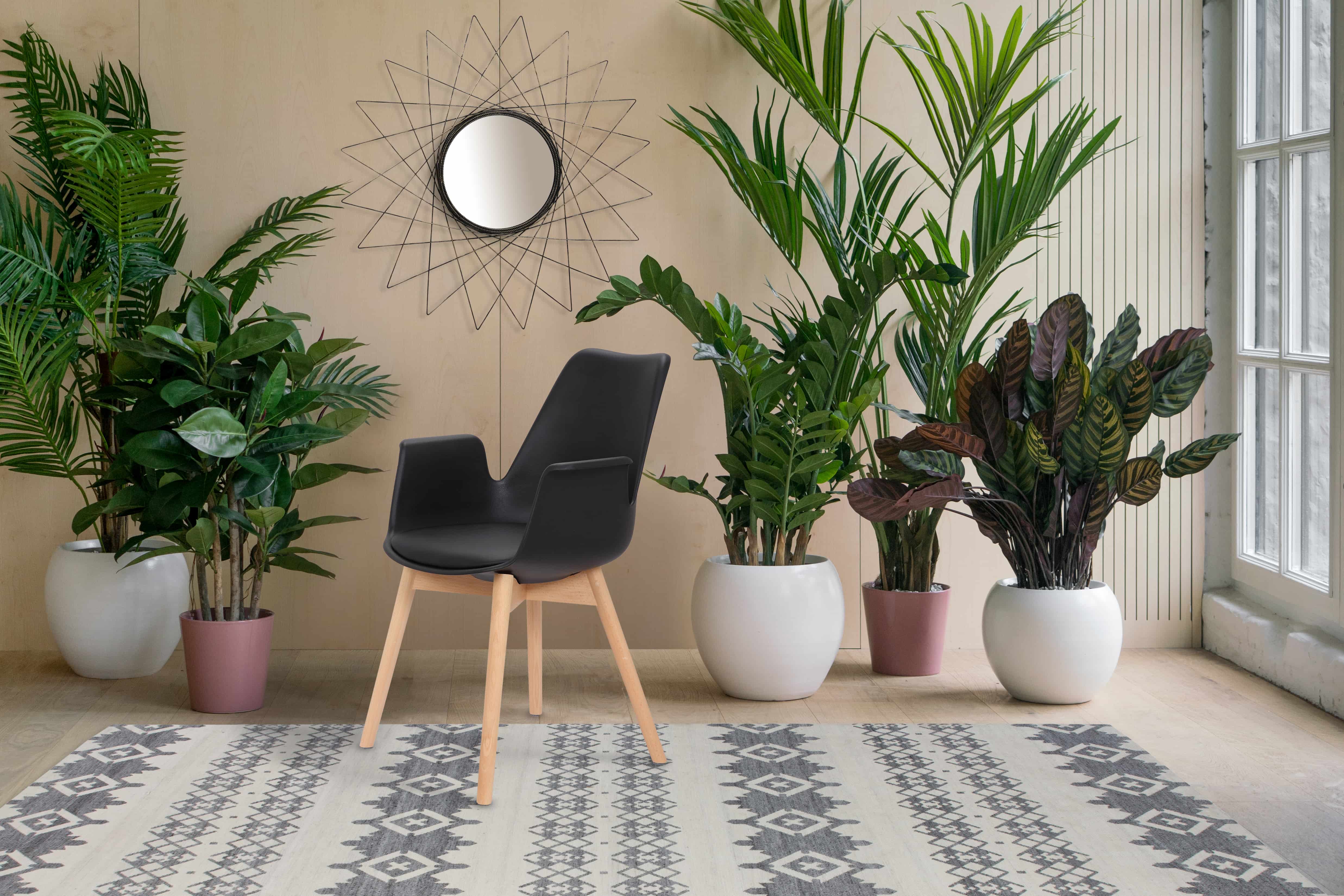 Stuhl Chaplin 110 2er-Set Schwarz Stuhl Chaplin 110 2er-Set Schwarz