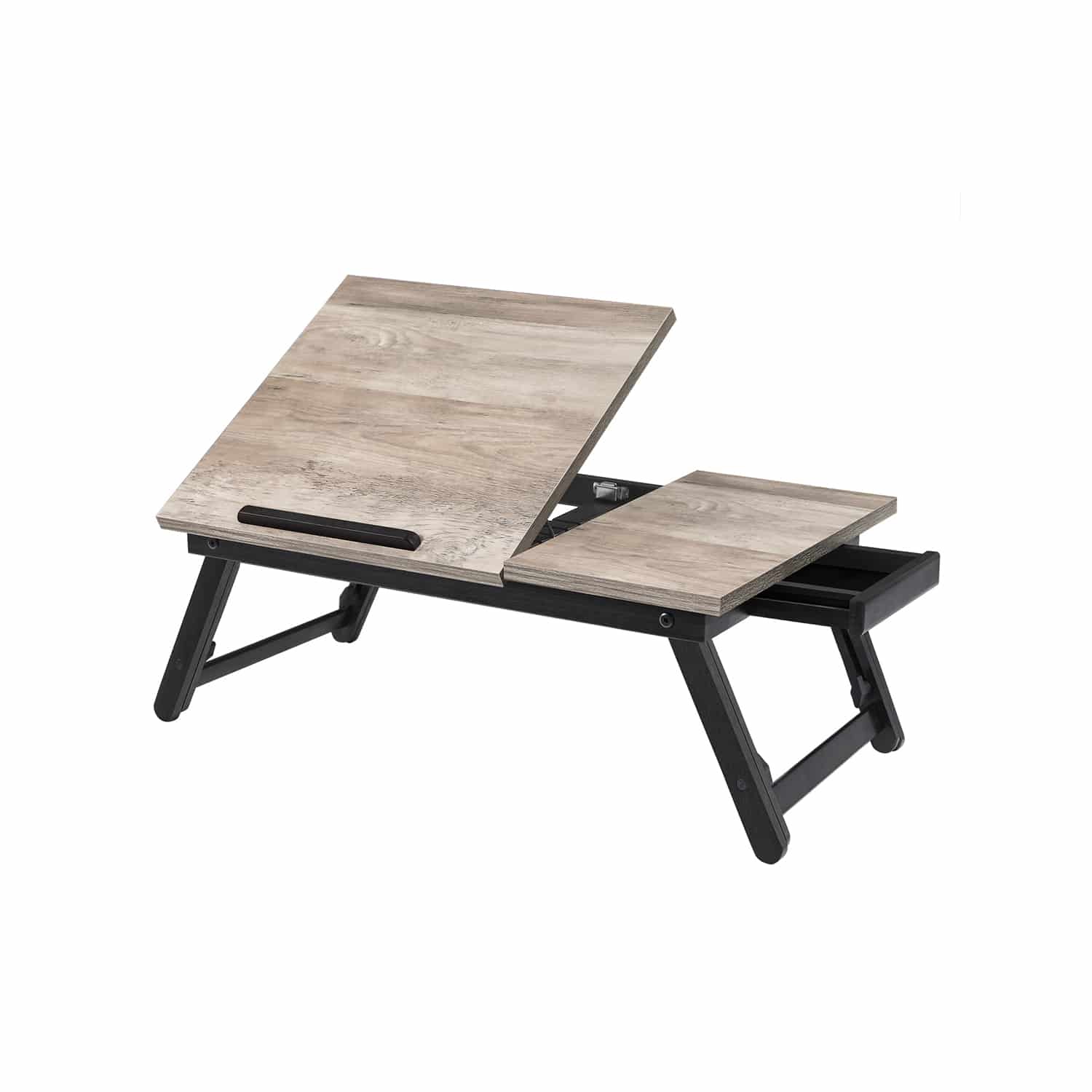 Frühstückstablett klappbare Beine höhenverstellbar greige-LLD105W01 Frühstückstablett klappbare Beine höhenverstellbar greige-LLD105W01