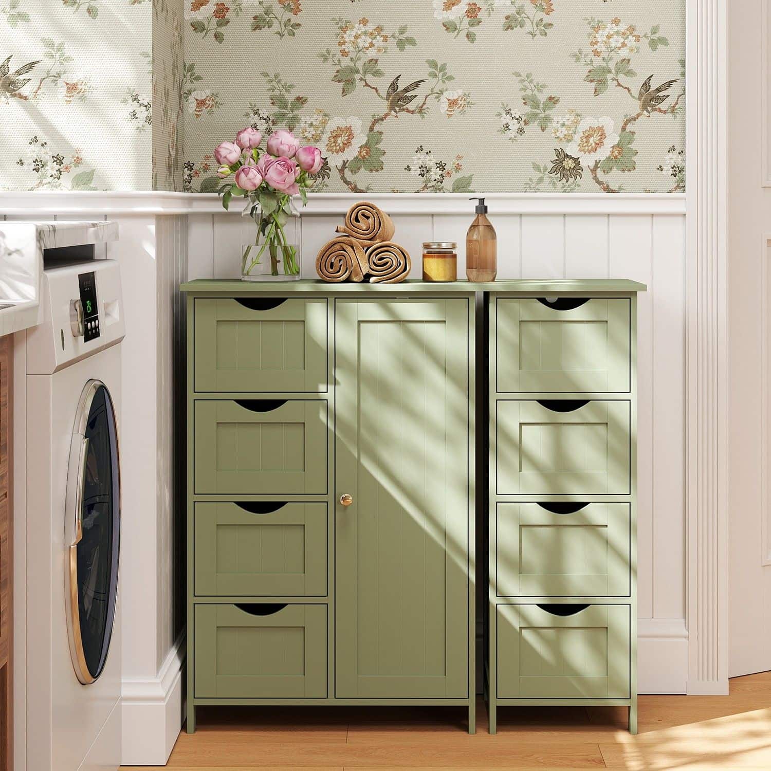 Badezimmerschrank, schmaler Badschrank, Beistellschrank Badezimmerschrank, schmaler Badschrank, Beistellschrank