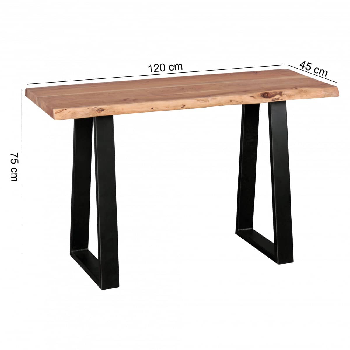40890-WOHNLING-Konsolentisch-118x45-cm-WL1-829-W_3 Konsolentisch GAYA Massivholz Akazie
