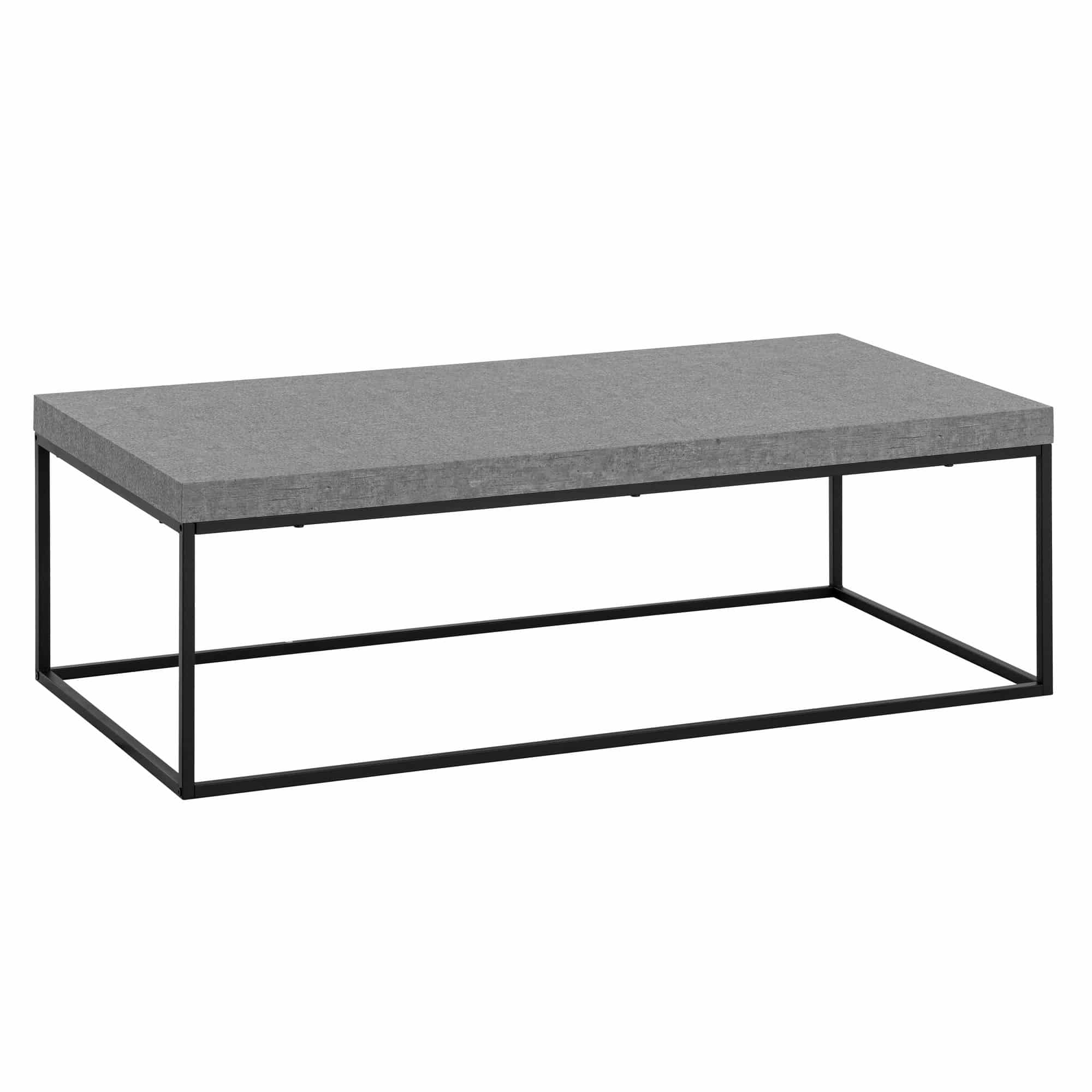 Couchtisch 120x60x38 cm Grau Sofatisch in Beton-Optik Modern Couchtisch 120x60x38 cm Grau Sofatisch in Beton-Optik Modern