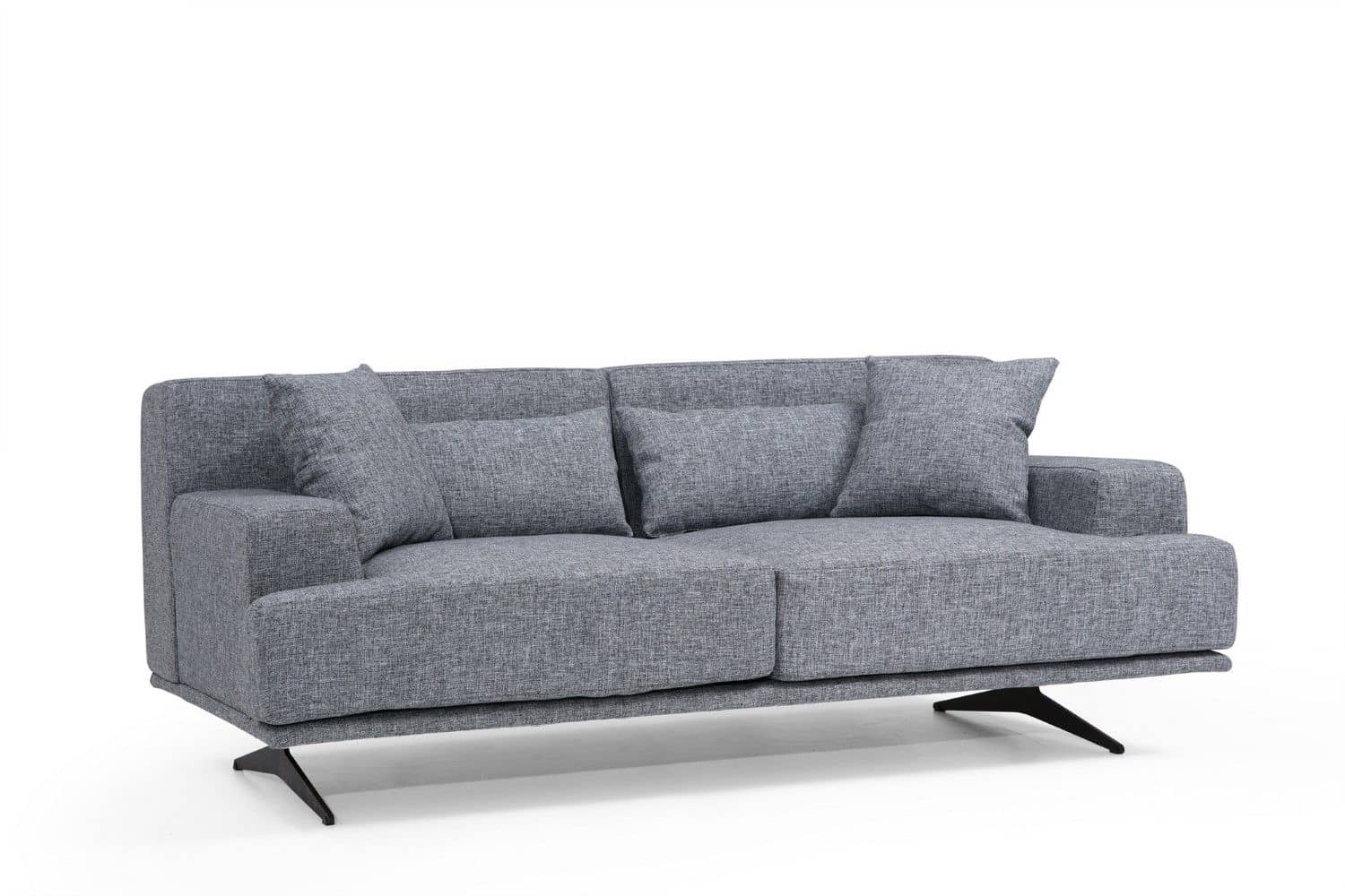 2-Sitzer Sofa Bentley Mikrofaser Beige oder Grau 2-Sitzer Sofa Bentley Mikrofaser Beige oder Grau