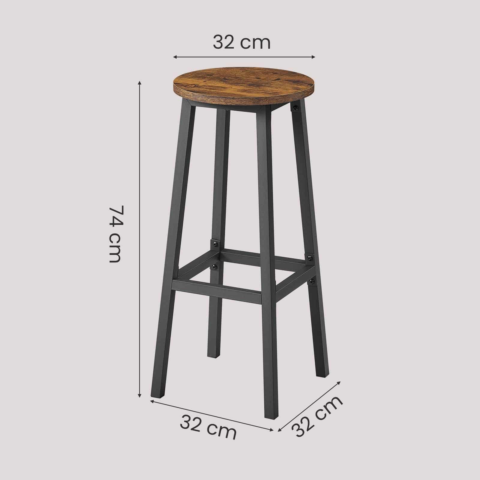 Barhocker, 2er Set, Barstühle Barhocker, 2er Set, Barstühle