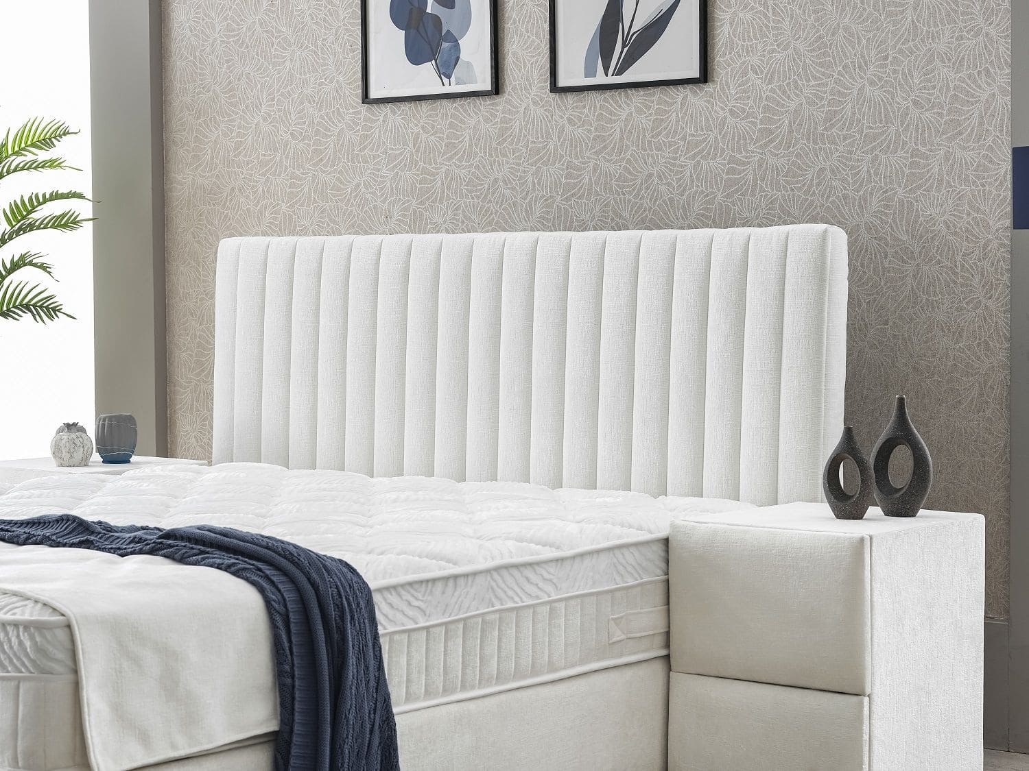 Boxspringbett Laura | verschiedene Größen wählbar| Creme – ABC Bedding mit Teddy-Stoff & Stauraum Boxspringbett Laura | verschiedene Größen wählbar| Creme – ABC Bedding mit Teddy-Stoff & Stauraum