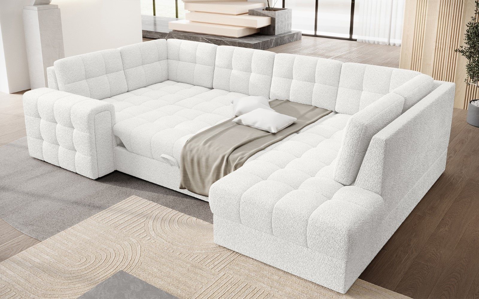 Wohnlandschaft Blewett Royal mit Schlaffunktion von Eltap Wohnlandschaft Blewett Royal mit Schlaffunktion von Eltap