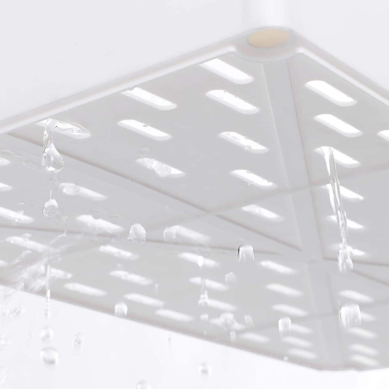 Küchenwagen mit 3 Ebenen Weiß-KSC009W01 Küchenwagen mit 3 Ebenen Weiß-KSC009W01